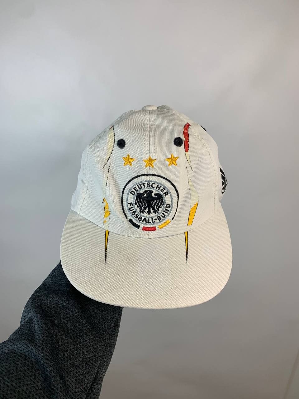 Adidas × Vintage Vintage Adidas Germany Football Cap Soccer Rare Hat Size ONE SIZE - 1 Thumbnail