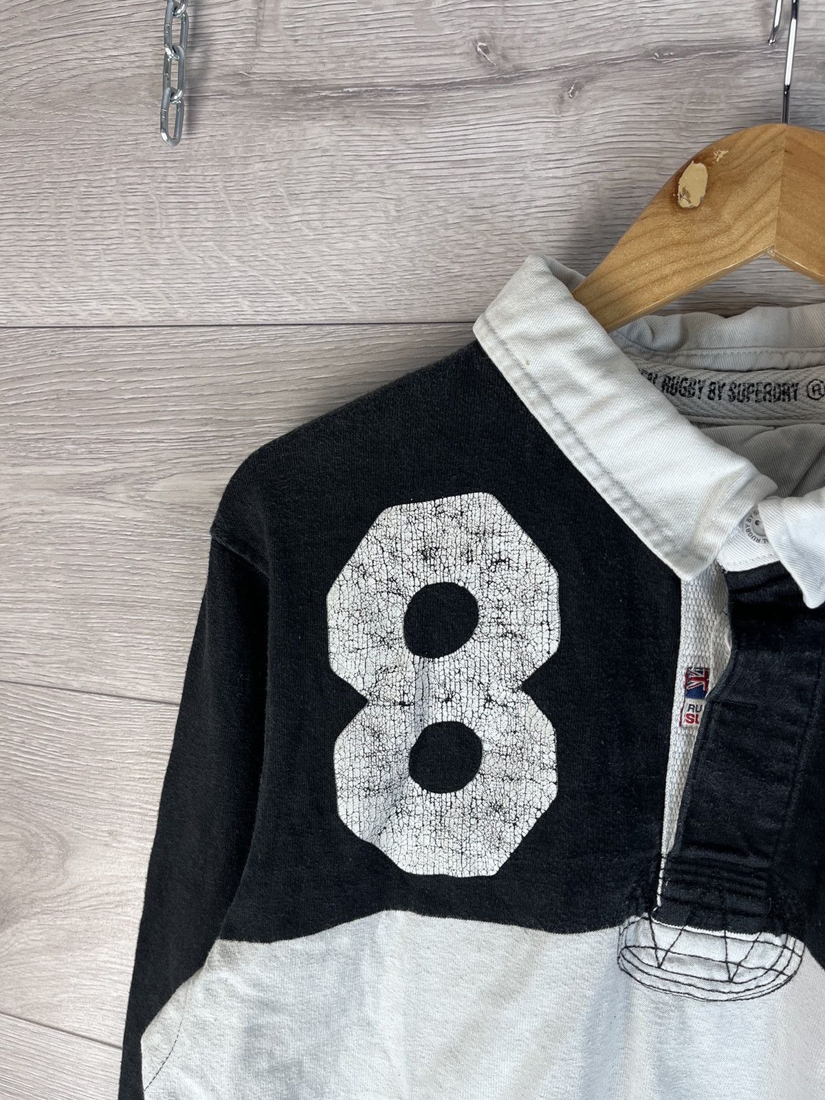 Superdry Men’s long sleeve Superdry size M rugby Size US M / EU 48-50 / 2 - 5 Thumbnail