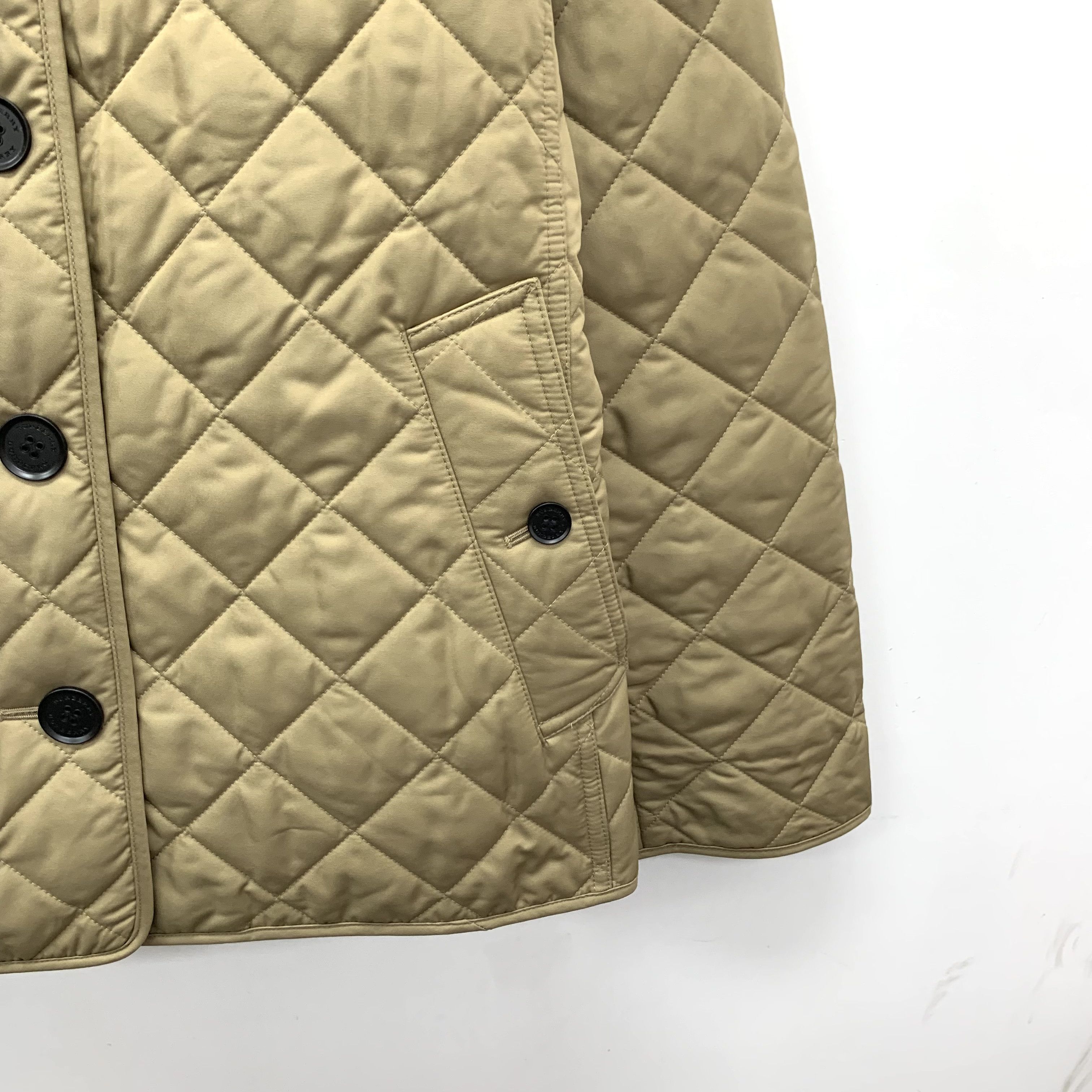 Burberry Burberry Quilted Coat Brown (L) Size US L / EU 52-54 / 3 - 4 Thumbnail