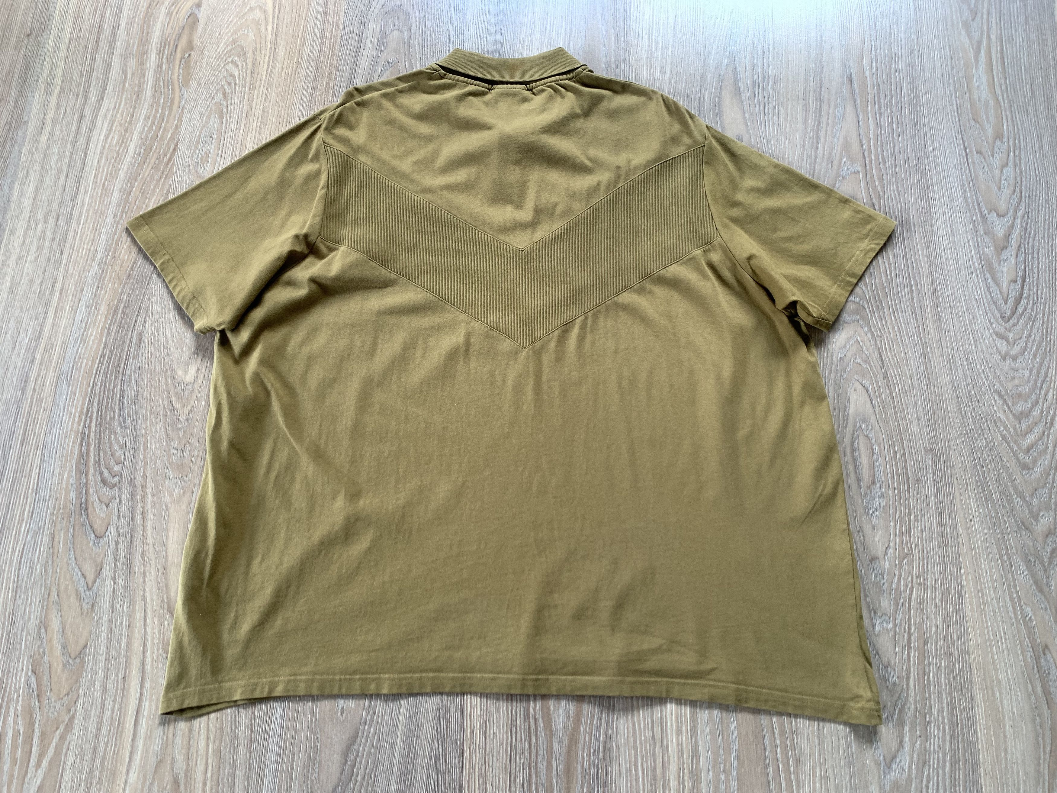 Lyle & Scott Lyle & Scott Chevron Khaki Cotton Polo Shirt Size US XXL / EU 58 / 5 - 3 Thumbnail