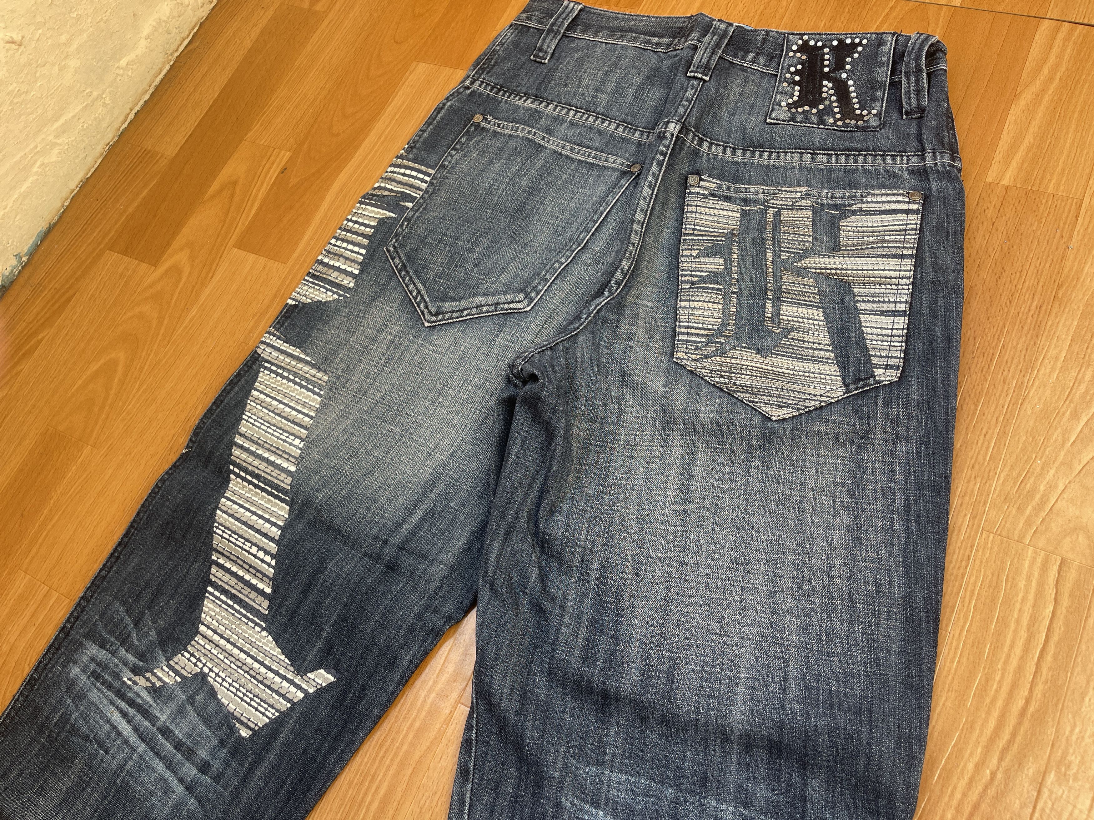 Karl Kani KARL KANI jeans, baggy, vintage Kani jeans, 90s hip hop W 30 Size US 30 / EU 46 - 5 Thumbnail