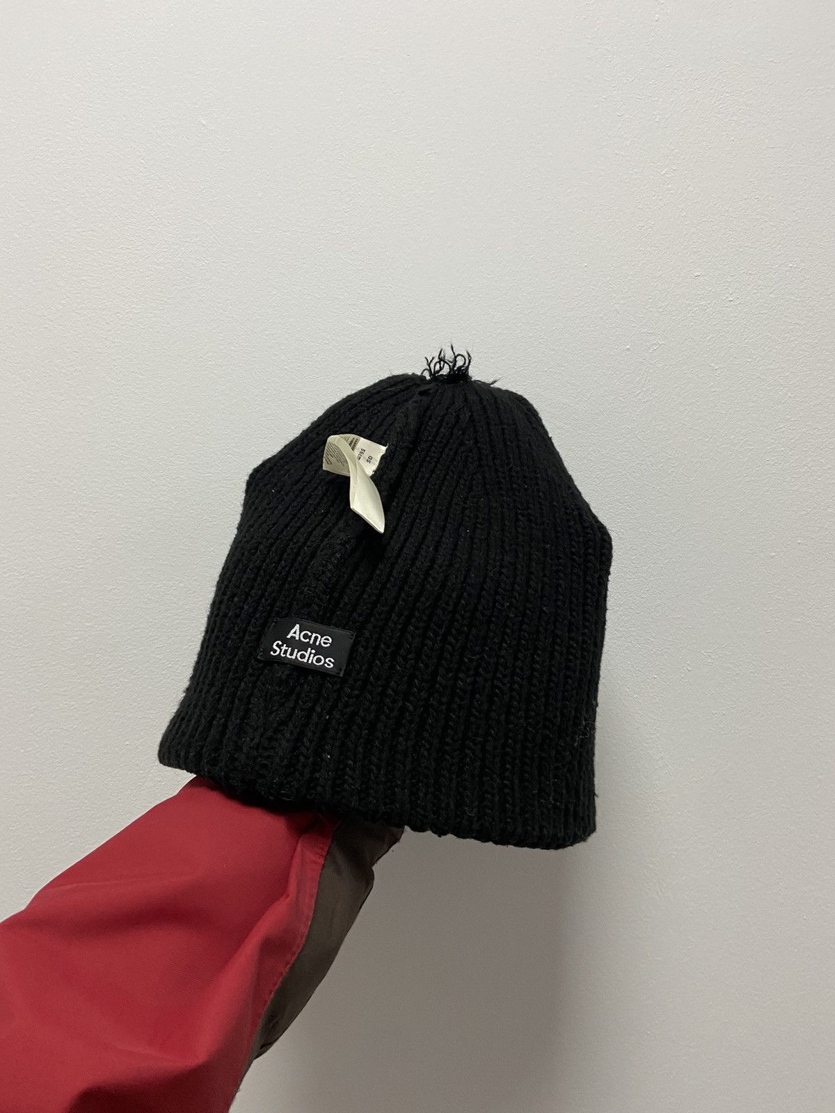 Acne Studios Acne Studios Hat Knitted Vintage Box Logo Face Wool Size ONE SIZE - 5 Thumbnail