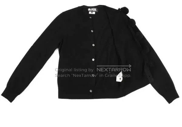 Comme des Garcons Comme Des Garcons Black retro ball knitted coat Size S / US 4 / IT 40 - 4 Thumbnail