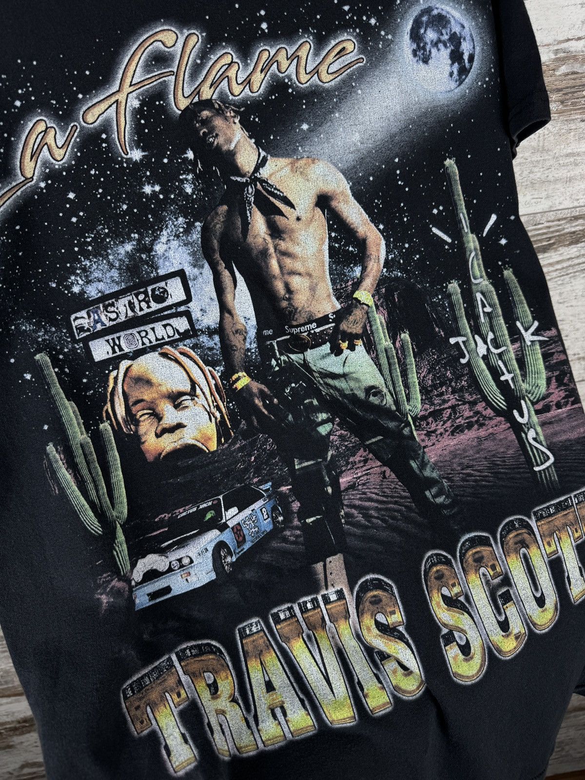Band Tees × Rap Tees × Travis Scott Mens Vintage Travis Scott T-shirt rare tee rap size M Size US M / EU 48-50 / 2 - 5 Thumbnail