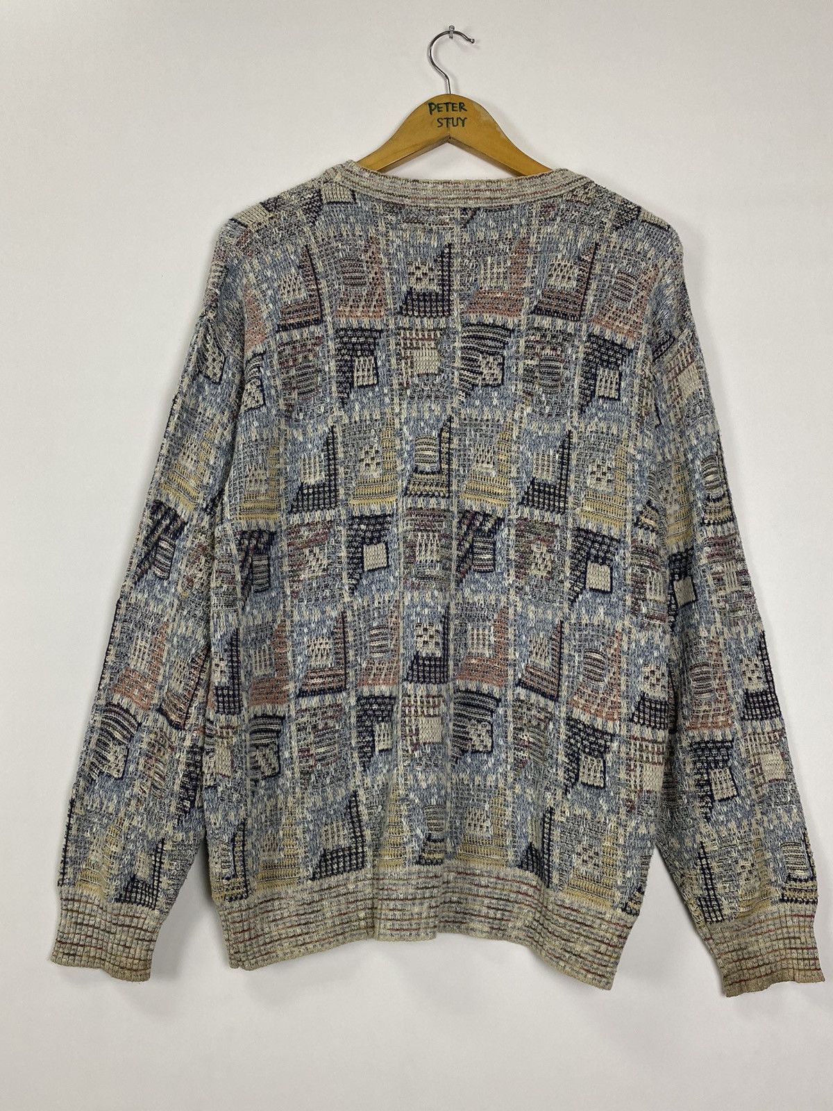 Japanese Brand Vintage Bel Bello Farsi Knit Sweater Size L / US 10 / IT 46 - 9 Thumbnail