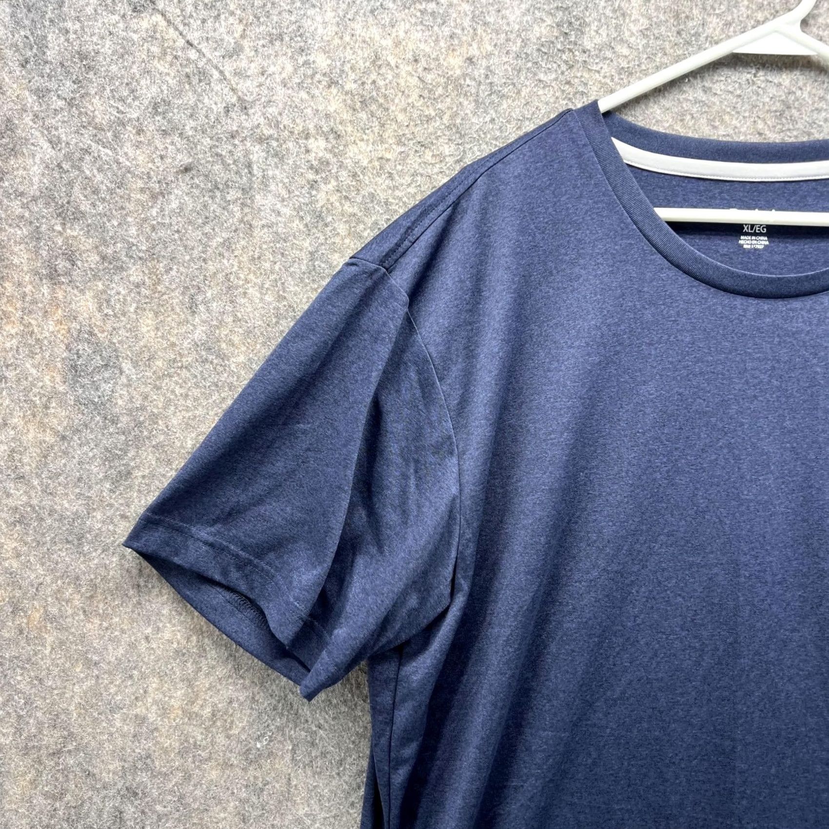 Reebok Reebok Shirt Men XL Blue Athletic Training Gym Crewneck Polyester Stretch Logo Size US XL / EU 56 / 4 - 3 Thumbnail