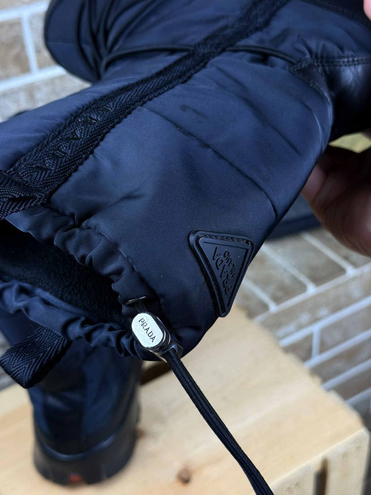 Prada Prada Black Nylon Snow Boots Size US9 EU42 Size US 9 / EU 42 - 10 Thumbnail