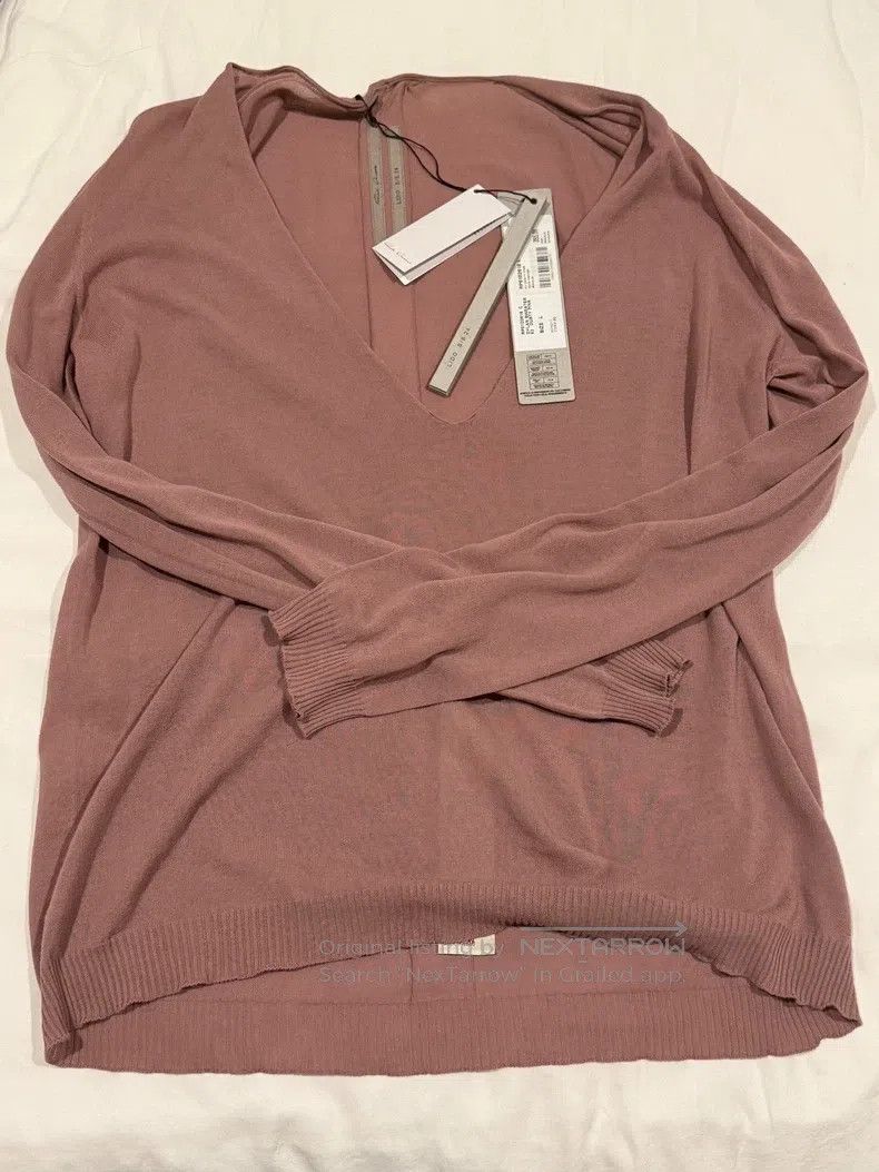 Rick Owens RICK OWENS Cherry blossom pink wool cardigan, size L Size S / US 4 / IT 40 - 4 Thumbnail