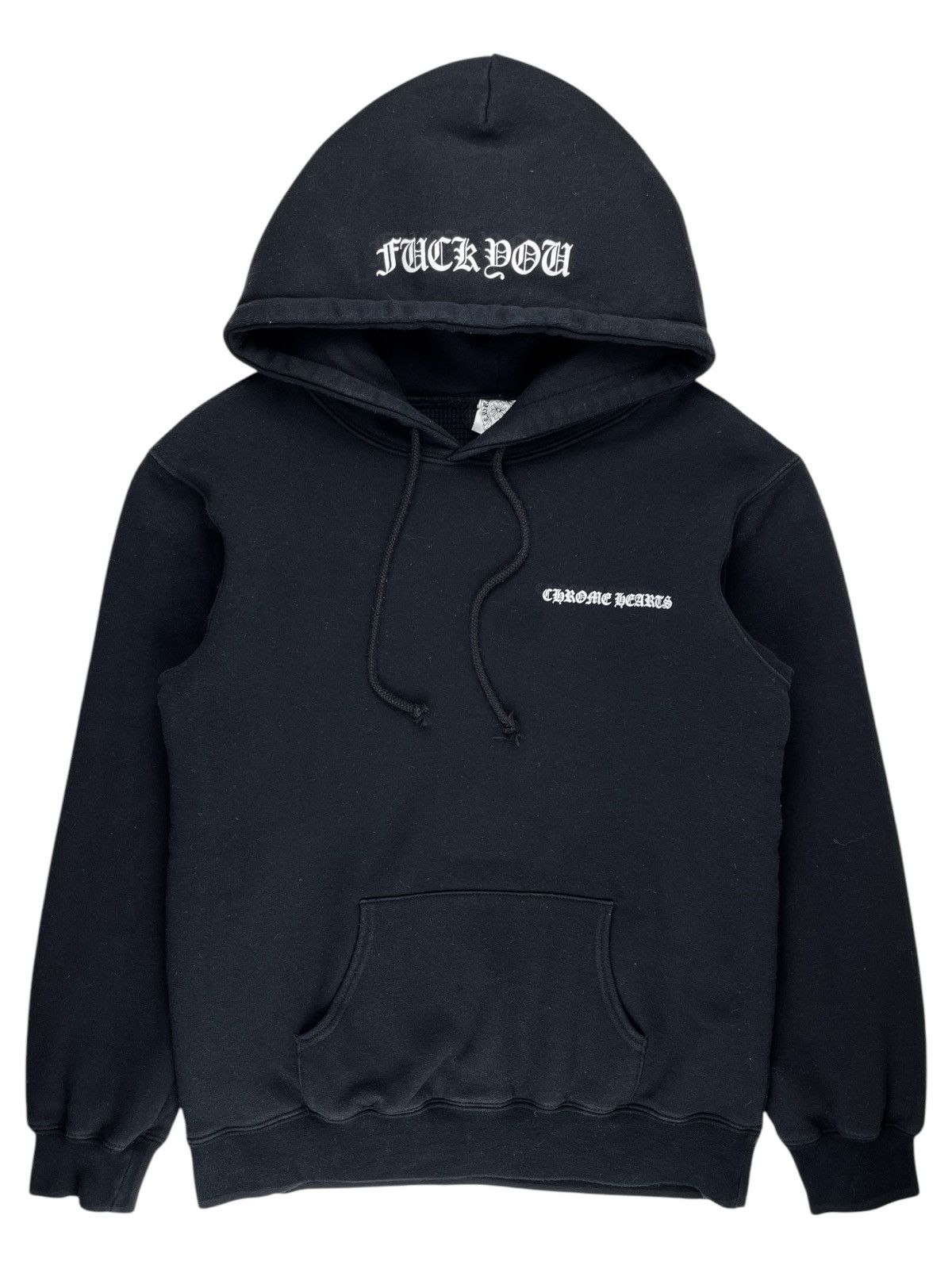 Chrome Hearts Chrome Hearts Cross Plus Fuck You Heavy Thermal Hoodie Size US S / EU 44-46 / 1 - 2 Thumbnail