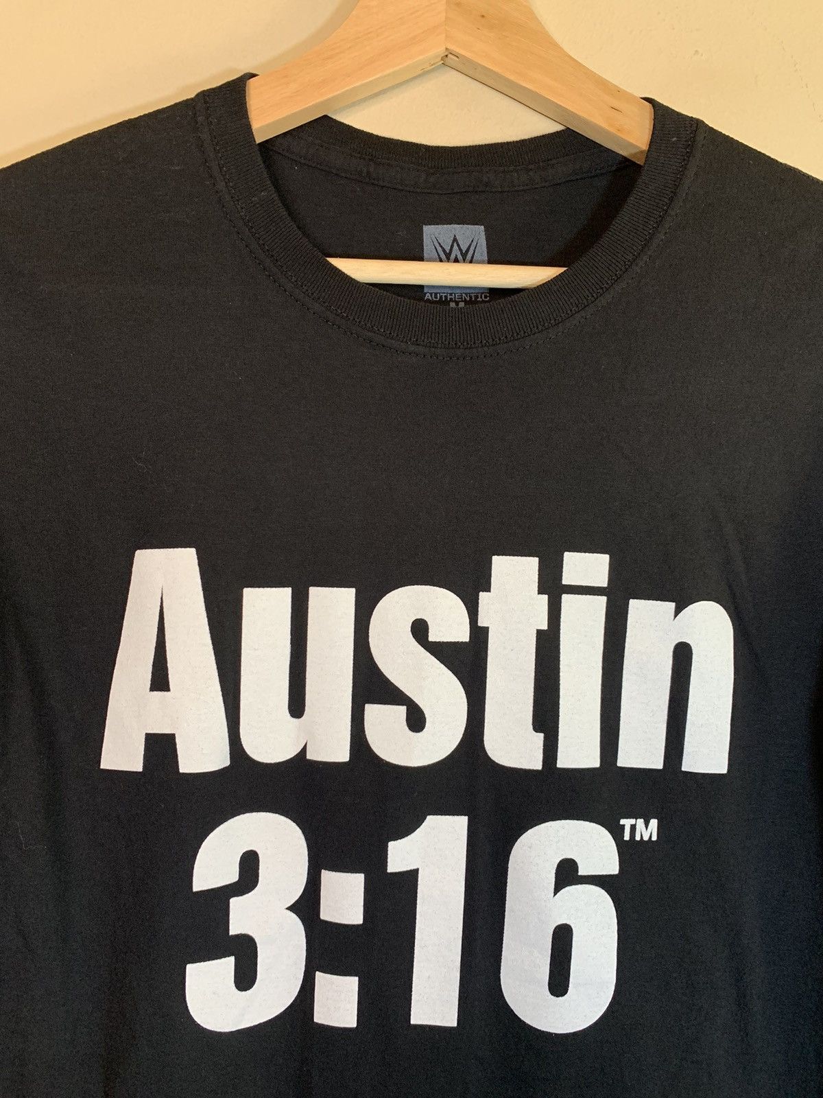 WWE *RARE* Stone Cold Steve Austin 3:16 Skull WWE WWF T-Shirt Size US M / EU 48-50 / 2 - 4 Thumbnail
