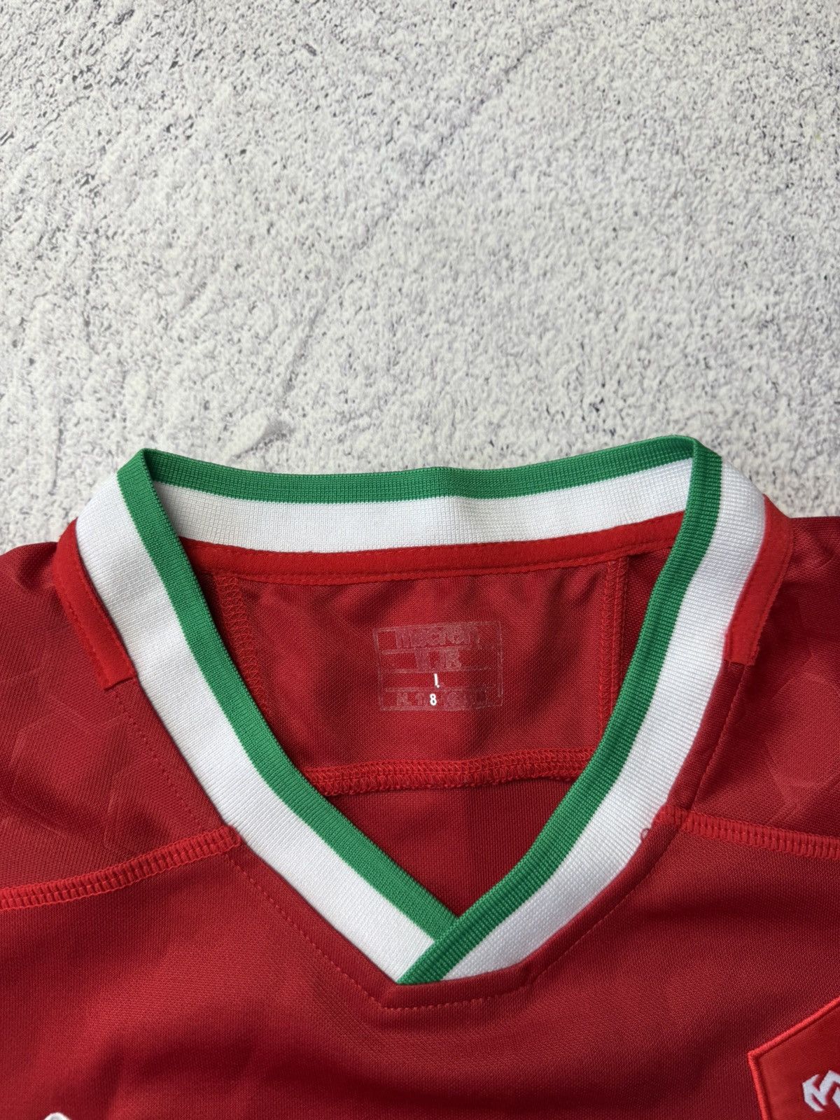 Vintage Wales Rugby Union Home Shirt 2020/2021 - Macron Jersey Red Size US L / EU 52-54 / 3 - 18 Thumbnail