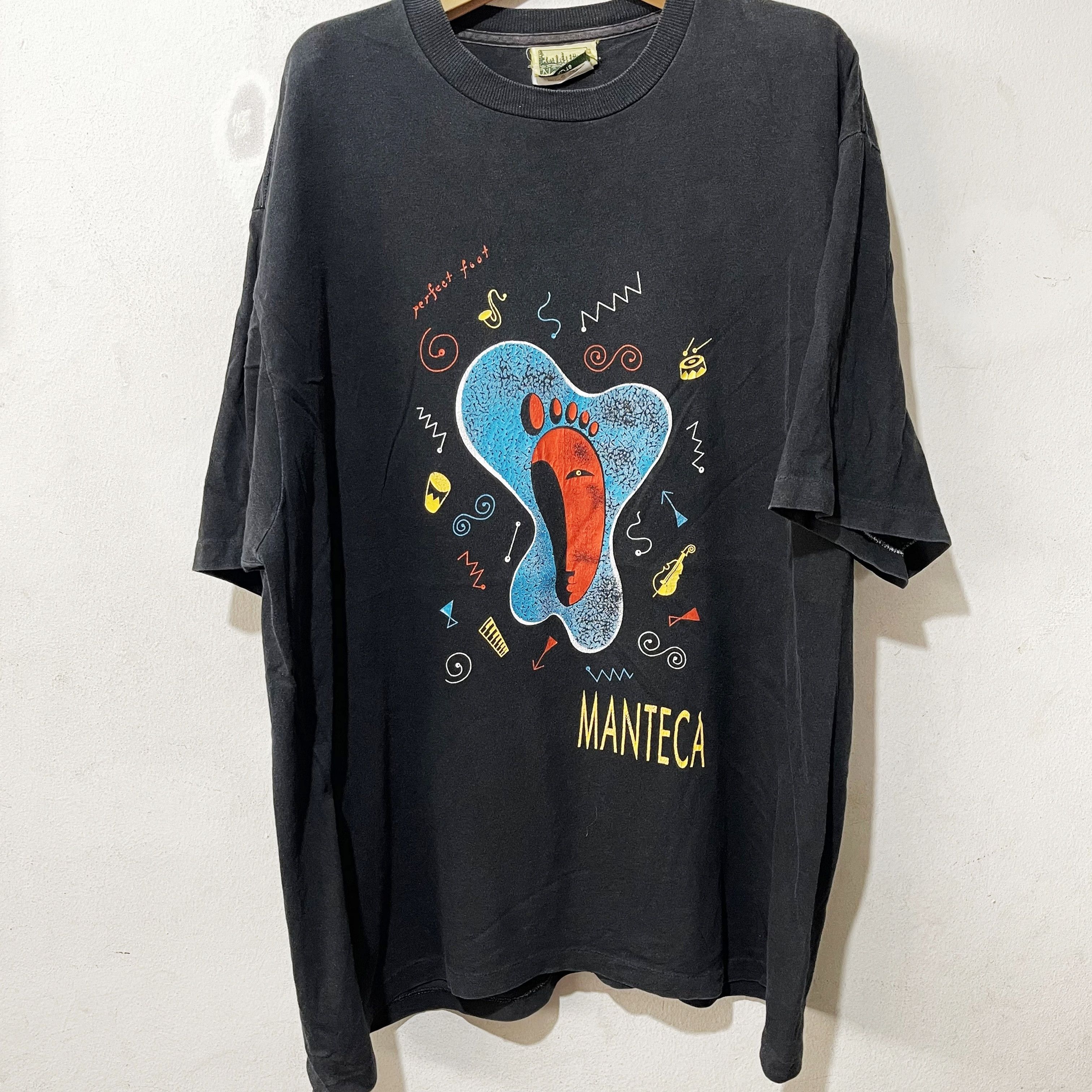 Band Tees × Vintage Vintage 1989 Manteca Shirt Size US XL / EU 56 / 4 - 1 Thumbnail