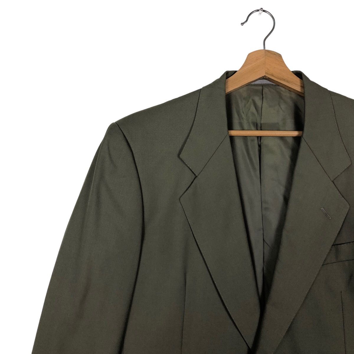 Yves Saint Laurent 🔥Rich Grey - Double Breast Coats Jacket Japan Made Size US M / EU 48-50 / 2 - 6 Thumbnail