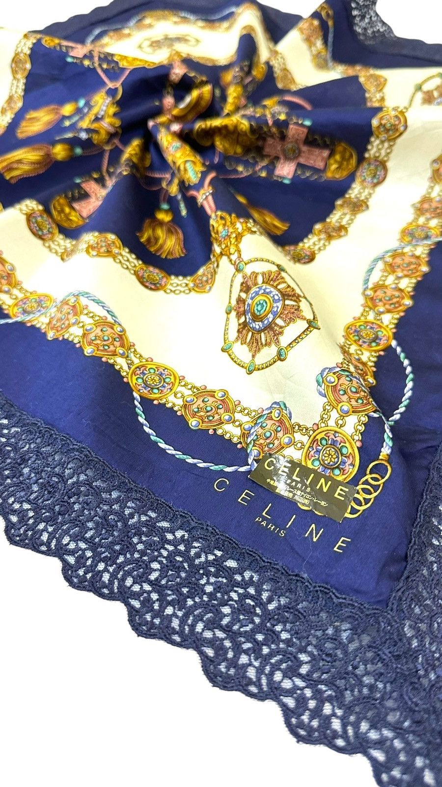 Celine × Vintage Celine Bandana / Handkerchief Size ONE SIZE - 3 Thumbnail
