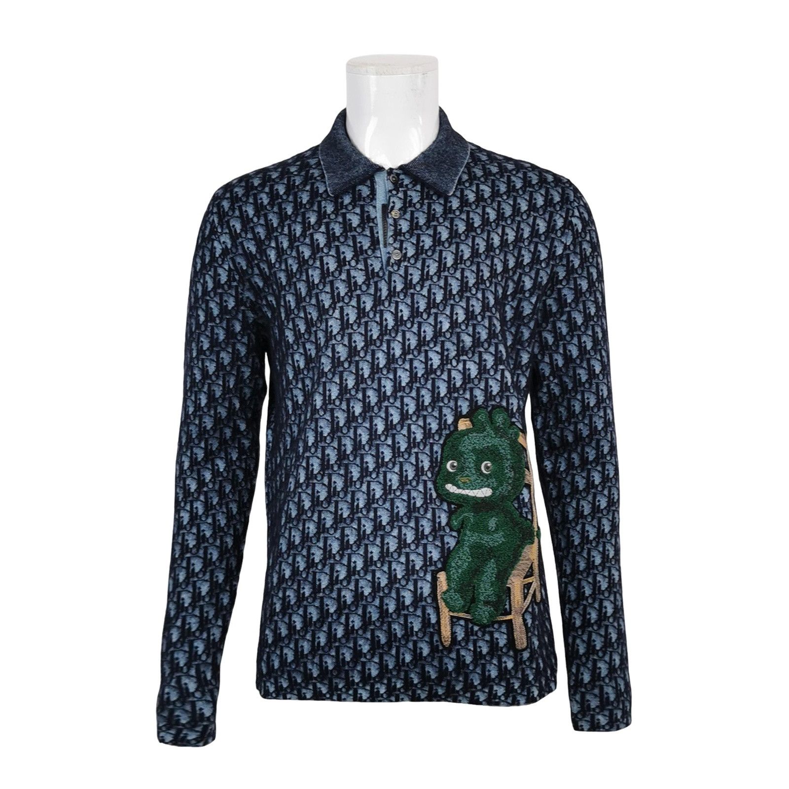 Dior Dior x Otani Work Shop Oblique Monster Sweater Size S Size US S / EU 44-46 / 1 - 1 Thumbnail
