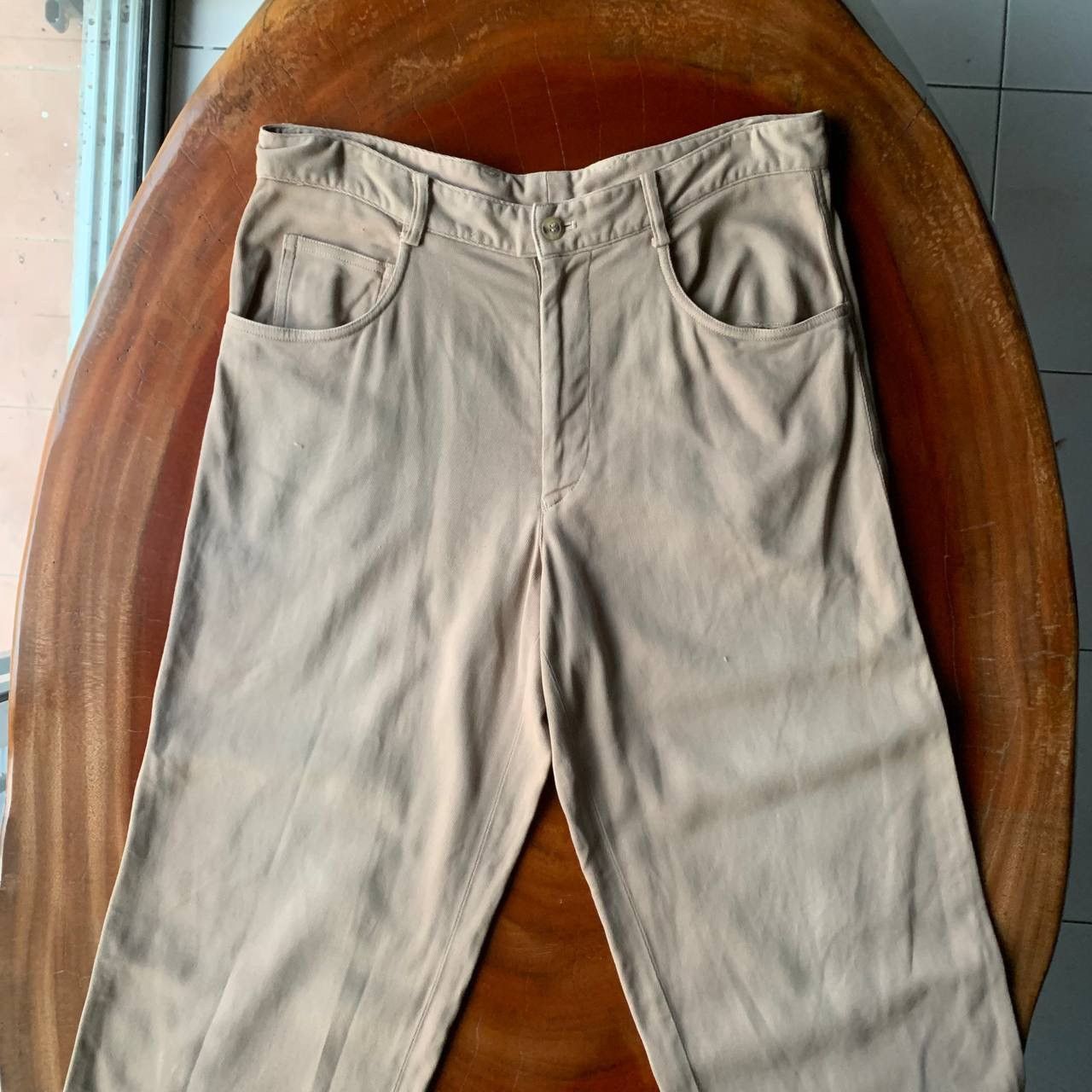 Issey Miyake Vintage 90’s Issey Miyake Men Japan Cream Casual Pant Size US 34 / EU 50 - 3 Thumbnail