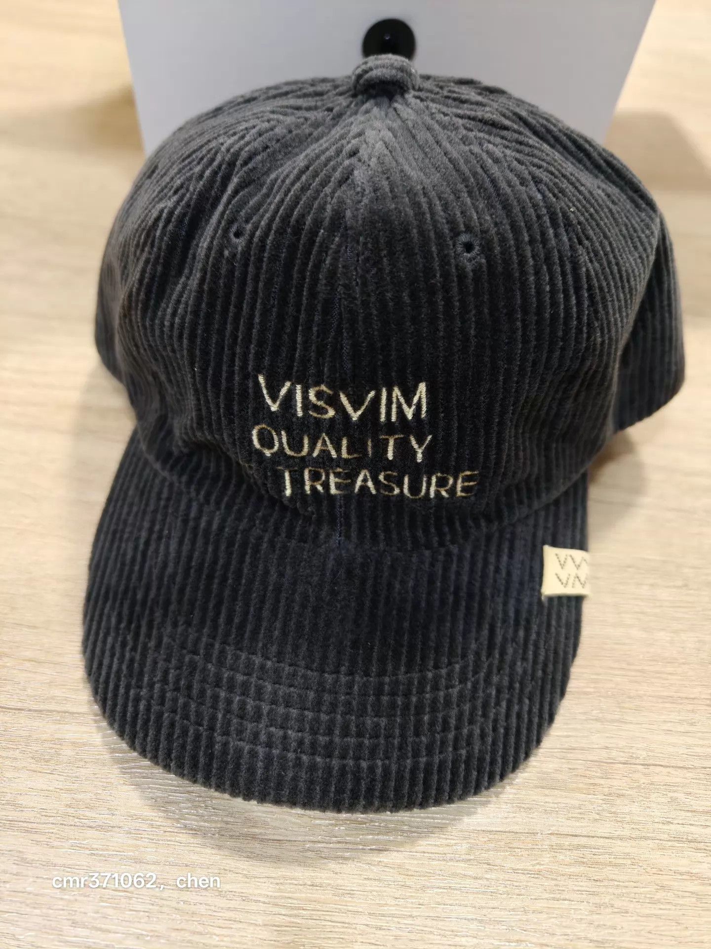Visvim VISVIM 25AW EXCELSIOR II Wool Cords Cap Black Size ONE SIZE - 8 Thumbnail