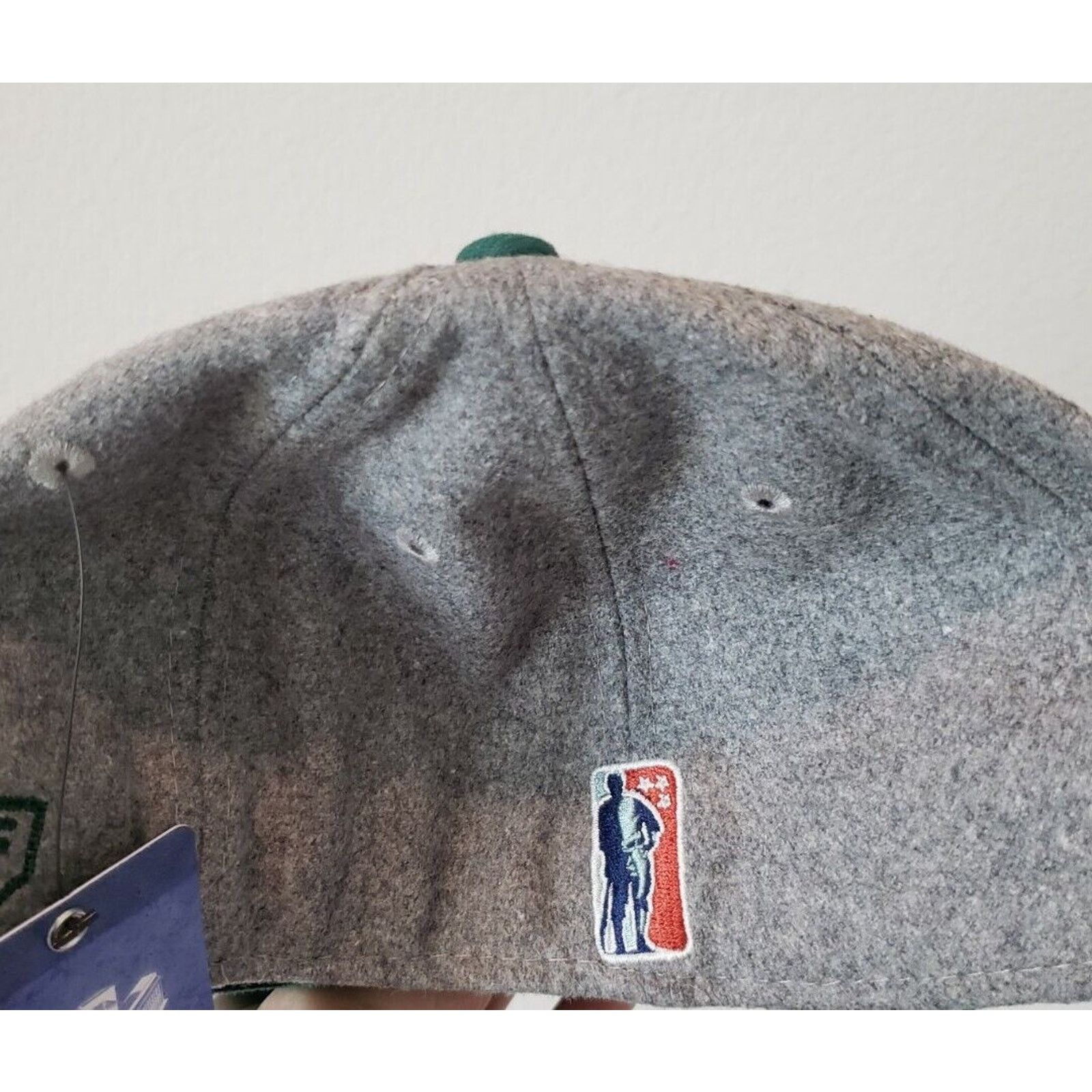 Ebbets Field Flannels Veracruz Azules Hat Wool Fitted Size 7 1/8 Gray Ebbets Field Size ONE SIZE - 3 Thumbnail