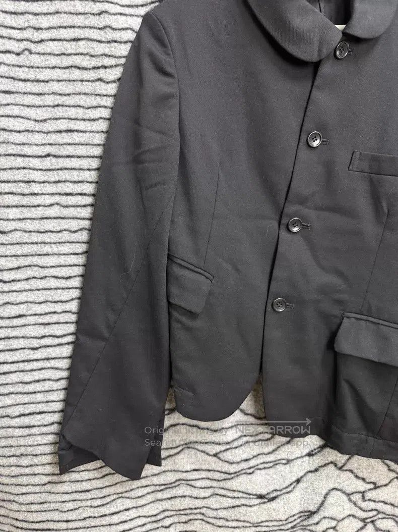 Comme des Garcons Comme Des Garcons Oversized Collar Wool Jacket with Diagon Size XS / US 0-2 / IT 36-38 - 3 Thumbnail
