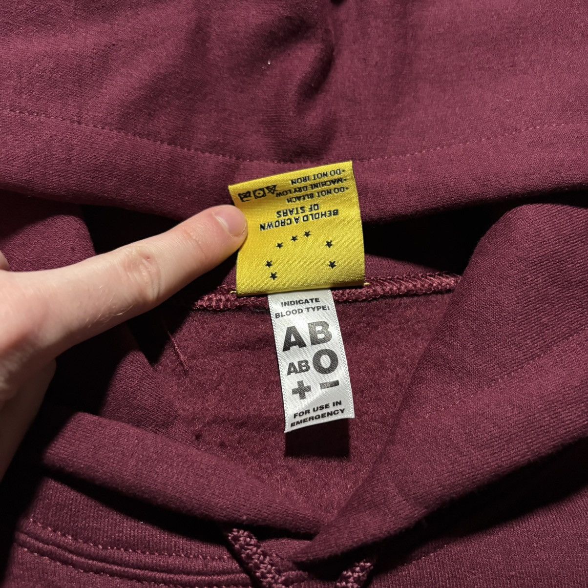 S4LEM Salem Midwest Embroidered Logo Hoodie Maroon | Size L Size US L / EU 52-54 / 3 - 5 Thumbnail