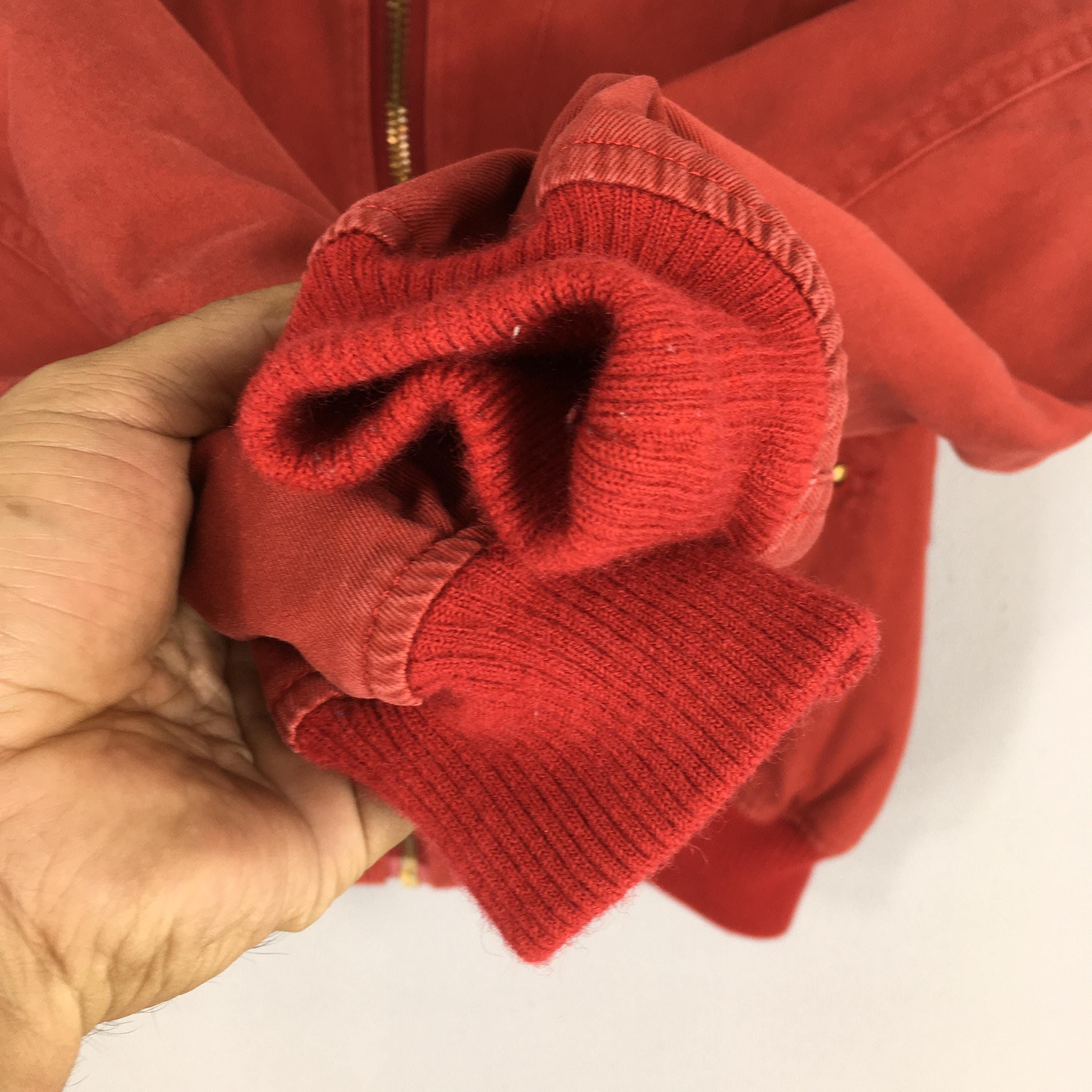 Pink House Vintage Pink House Japan Red Bomber Jacket Medium Size US M / EU 48-50 / 2 - 3 Thumbnail