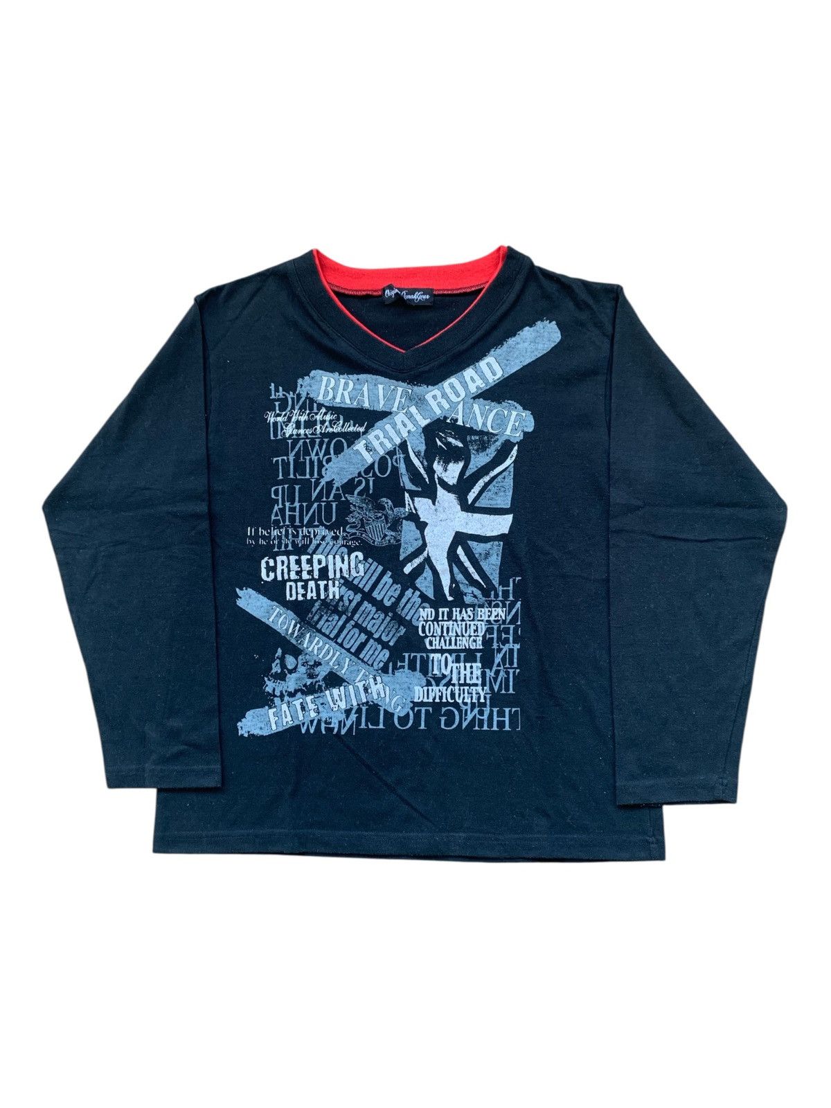 14th Addiction 2000s japanese archive remark gear poem longsleeve tee Size US S / EU 44-46 / 1 - 1 Thumbnail