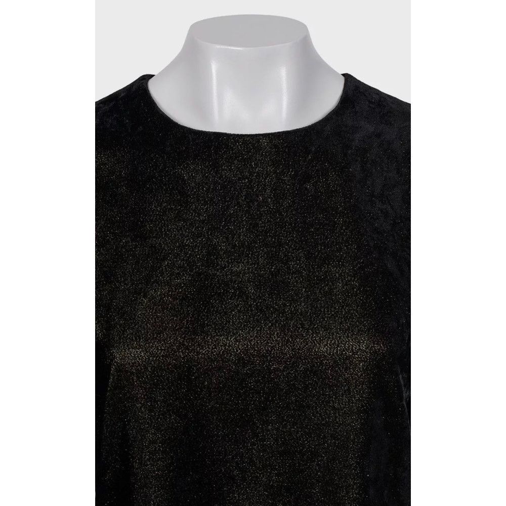 Versus Versace Vintage Versace Versus Black Fitted Dress - Size 44/L Size M / US 6-8 / IT 42-44 - 4 Thumbnail