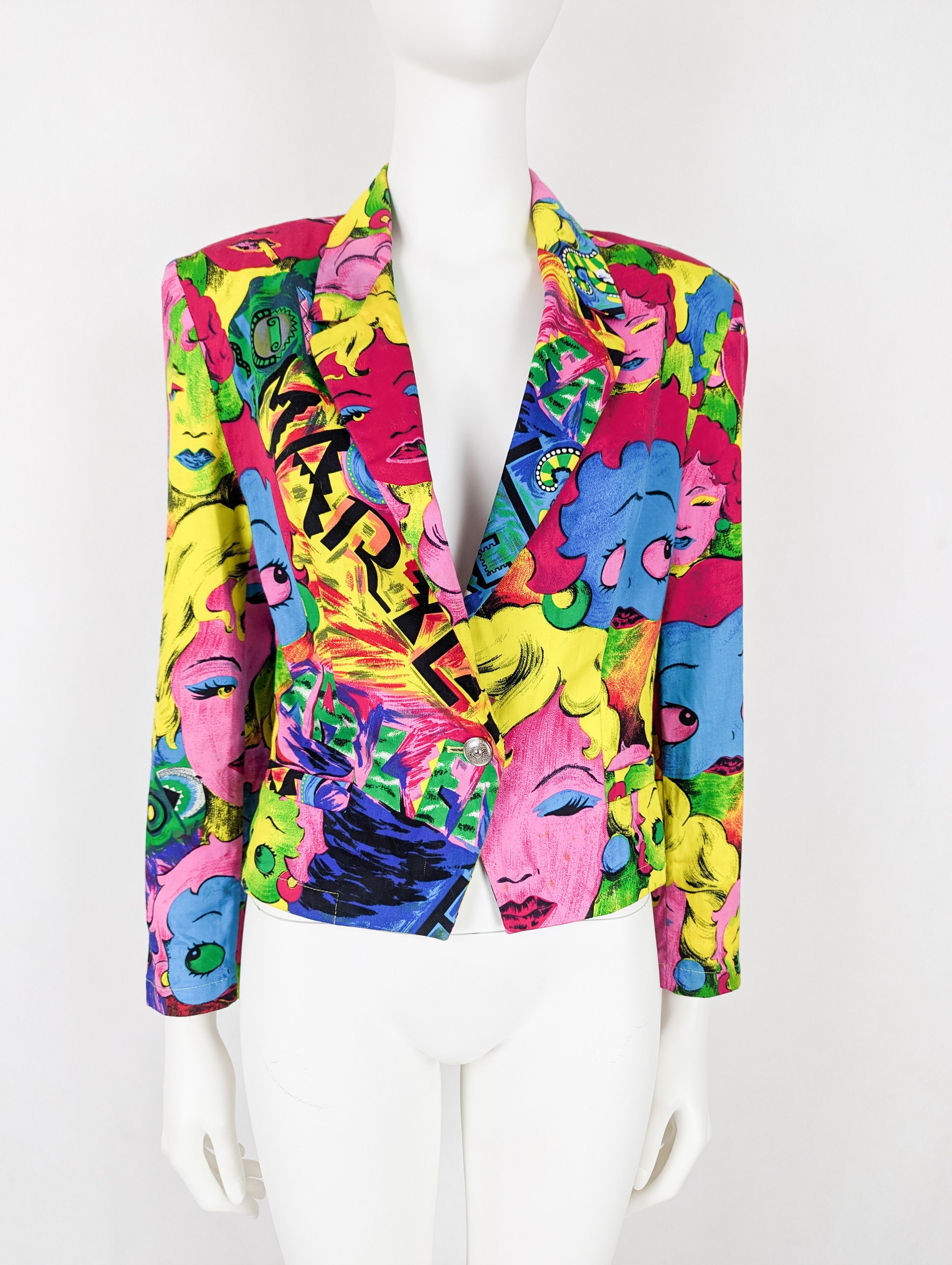 Versace Jeans Couture Versace Jeans Couture Betty Boop Marilynn Monroe jacket Size M / US 6-8 / IT 42-44 - 1 Thumbnail