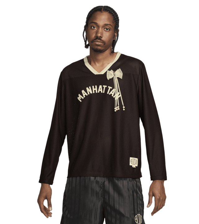 Bode × Nike Nike x Bode Mesh Jersey in Shadow Brown 'Manhattan' Size US L / EU 52-54 / 3 - 7 Thumbnail