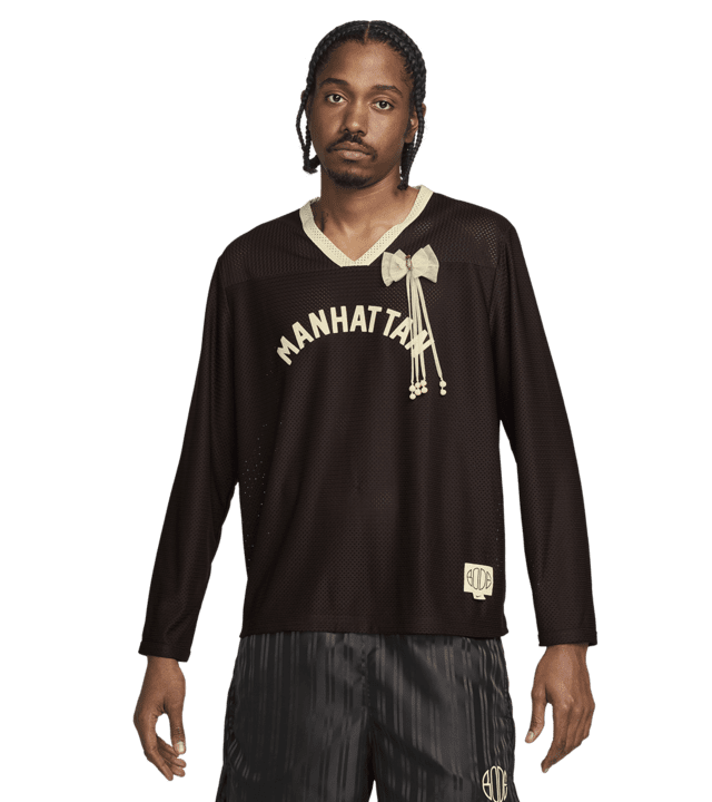 Nike Nike x Bode Mesh Jersey in Shadow Brown 'Manhattan' | Grailed