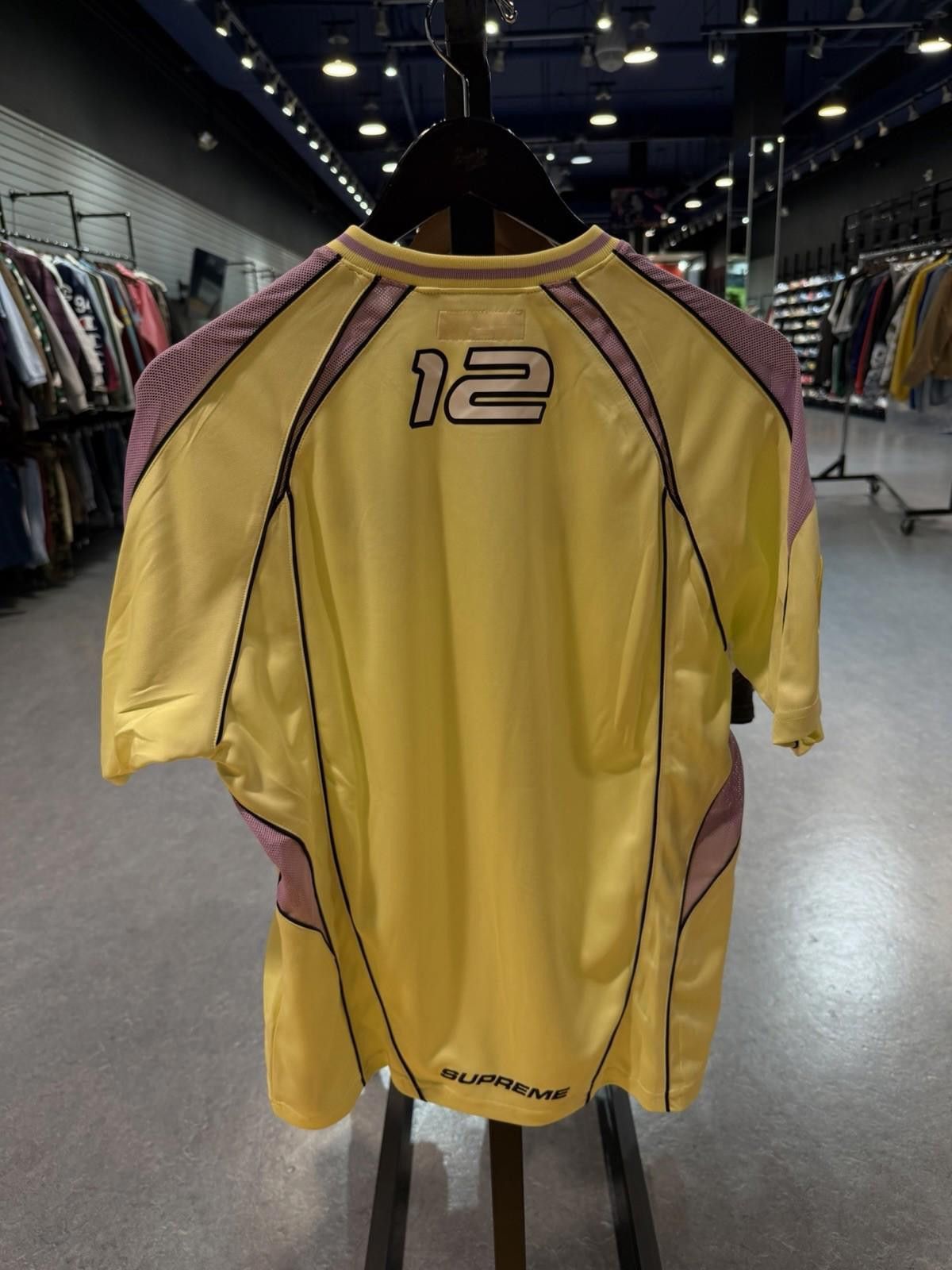 Supreme Supreme PIPING SOCCER JERSEY FW25 Size Small New Yellow Size US S / EU 44-46 / 1 - 4 Thumbnail