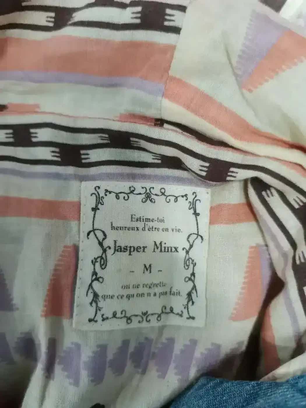 Vintage Vintage Jasper Minx Nice Design Hoodie Size US S / EU 44-46 / 1 - 5 Thumbnail
