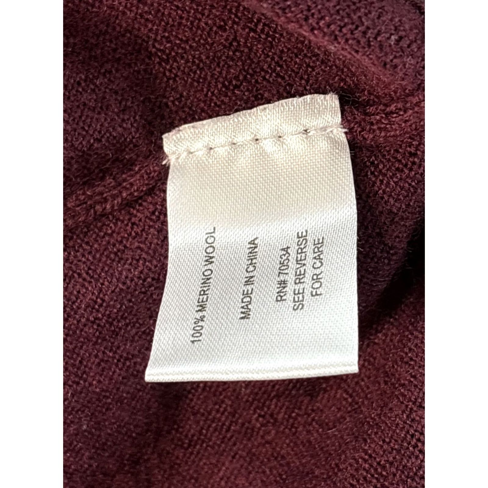 Orvis Orvis Sweater Mens M Red Merino Wool Quarter Zip Men Size Burgundy Soft Preppy Size US M / EU 48-50 / 2 - 5 Thumbnail
