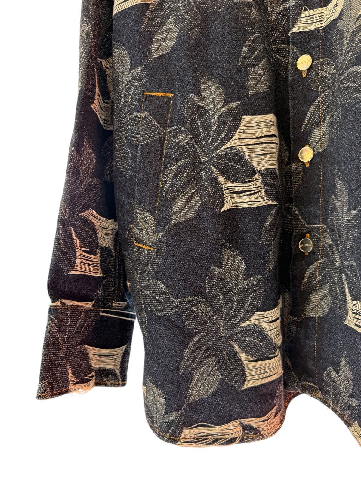 Gucci Gucci Oversized Denim Jacket Size US M / EU 48-50 / 2 - 5 Thumbnail