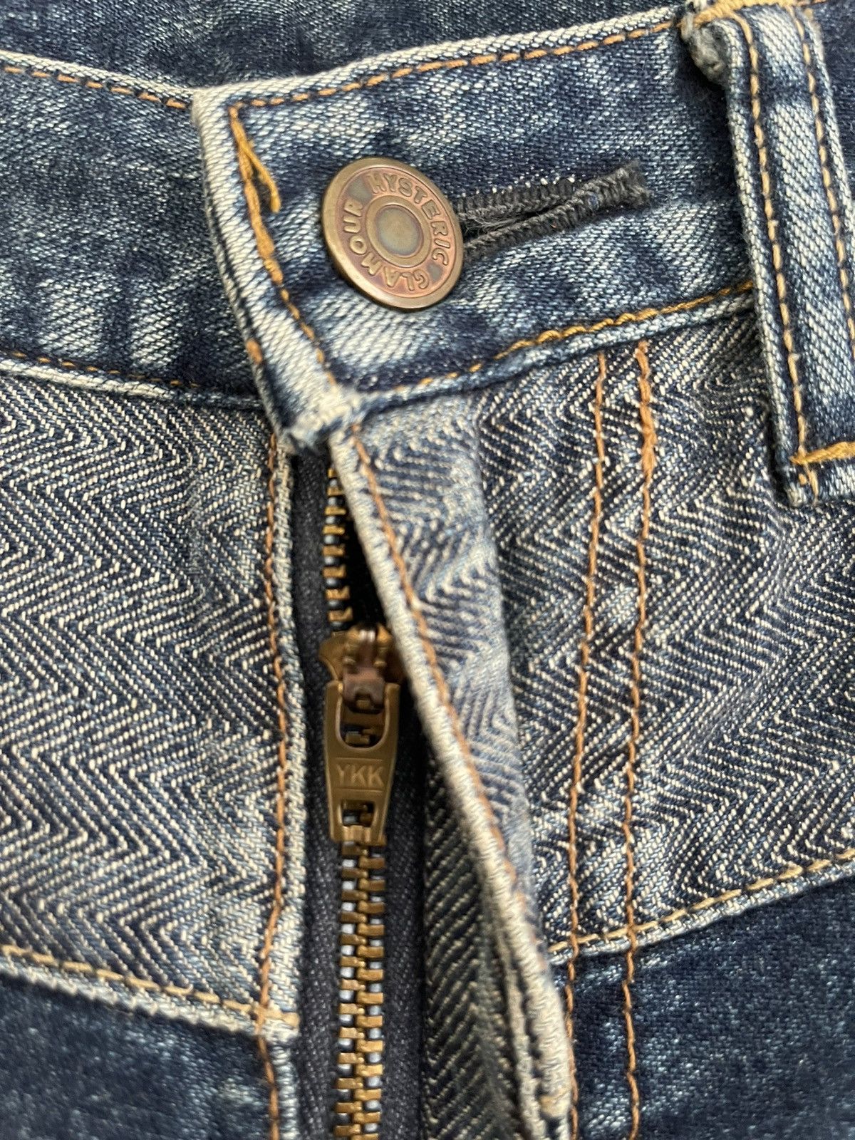 Hysteric Glamour × Japanese Brand Hysteric Glamour Distressed Hagi Jeans Sz 28 Size US 28 / EU 44 - 4 Thumbnail