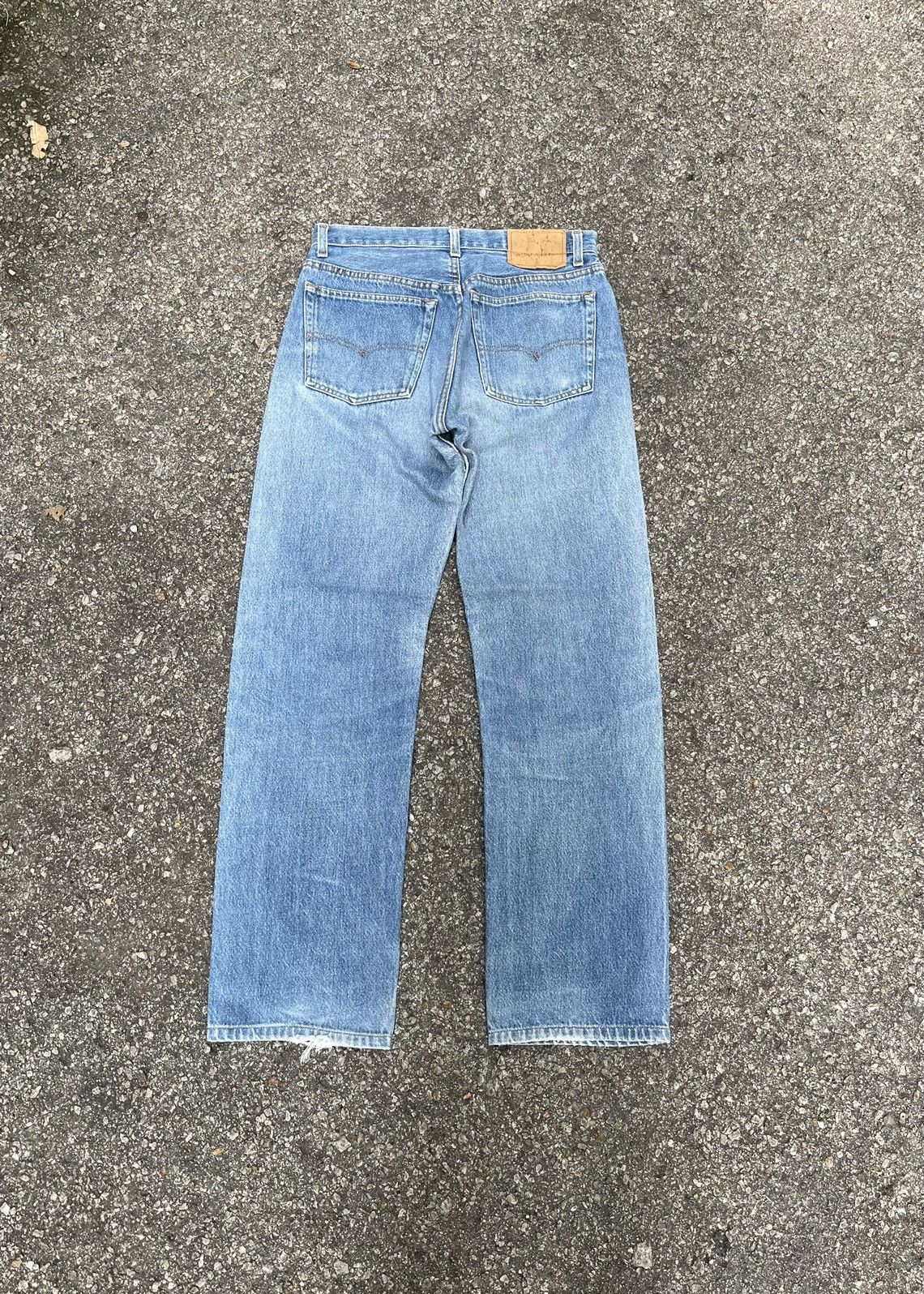 Levi's Vintage Levis 501 Denim Non Selvedge Jeans Button 555 Size US 29 - 12 Thumbnail