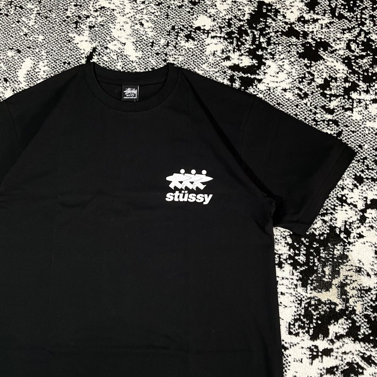 Stussy STUSSY SURFWALK PIGMENT DYED TEE BLACK - M Size US M / EU 48-50 / 2 - 3 Thumbnail