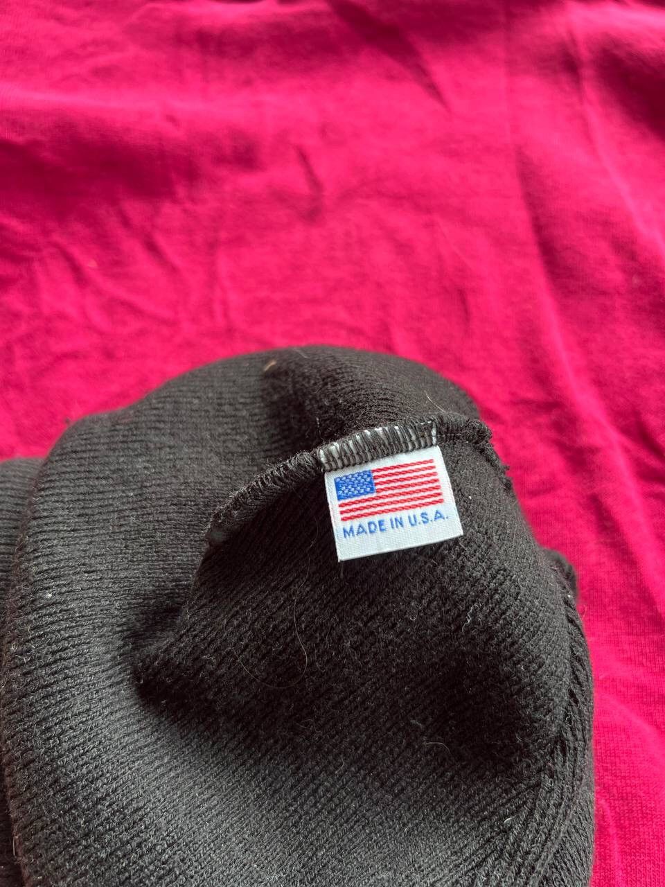 Shorty's Skateboards Vintage 90s Pornstar Skateboarding Hat Beanie Black Y2K USA Size ONE SIZE - 3 Thumbnail