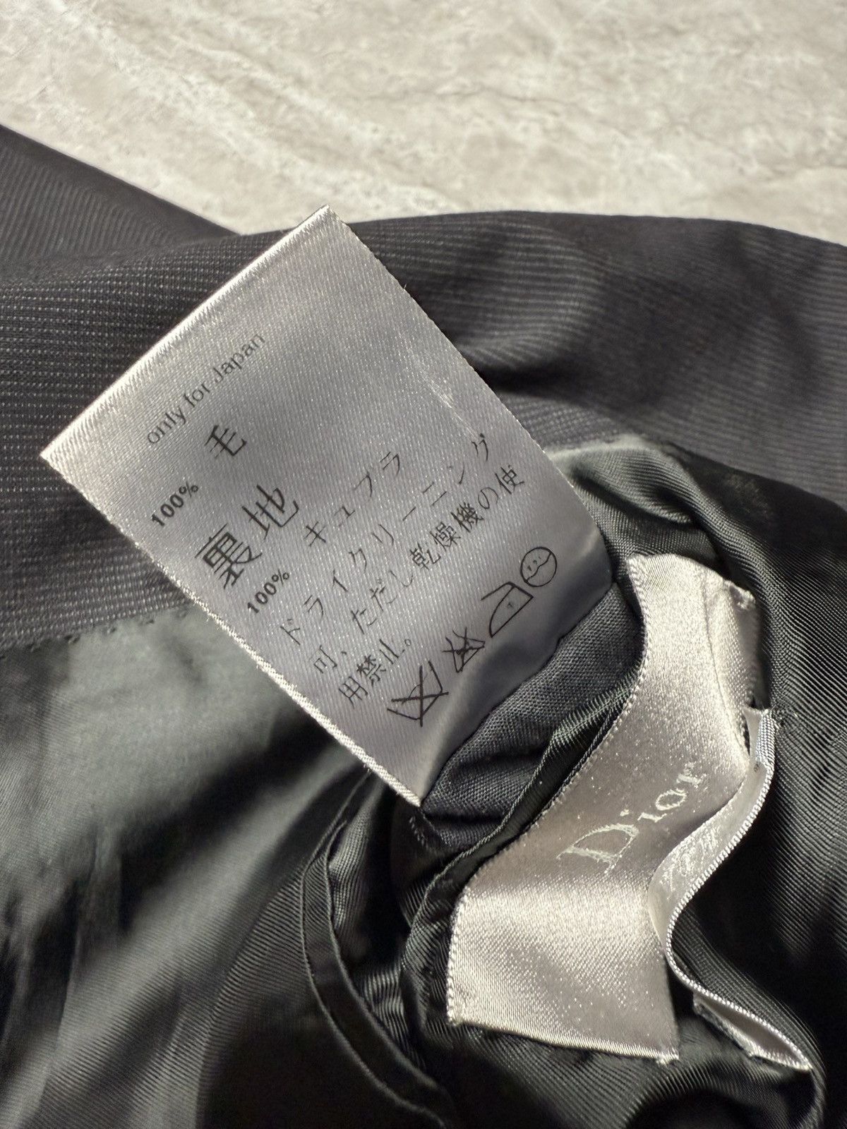 Dior Dior S/S 06 “The world was a mess …”Pinstripe Blazer Size US M / EU 48-50 / 2 - 9 Thumbnail
