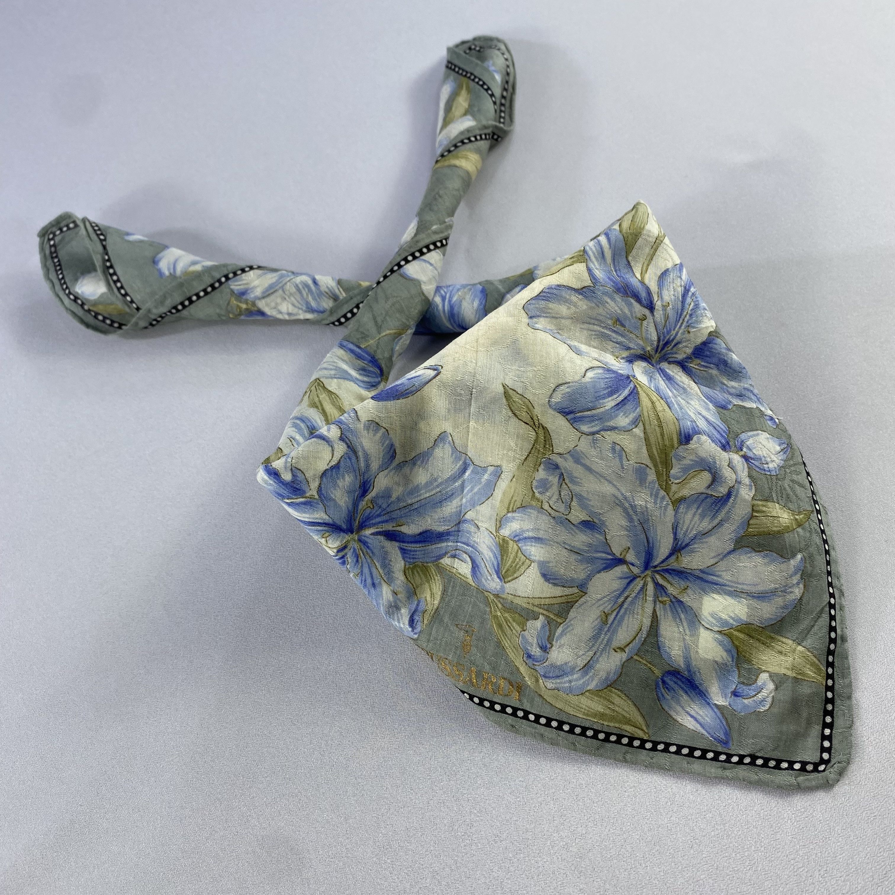 Trussardi × Vintage Trussardi Bandana/ Handkerchief / Neckerchief Size ONE SIZE - 2 Thumbnail