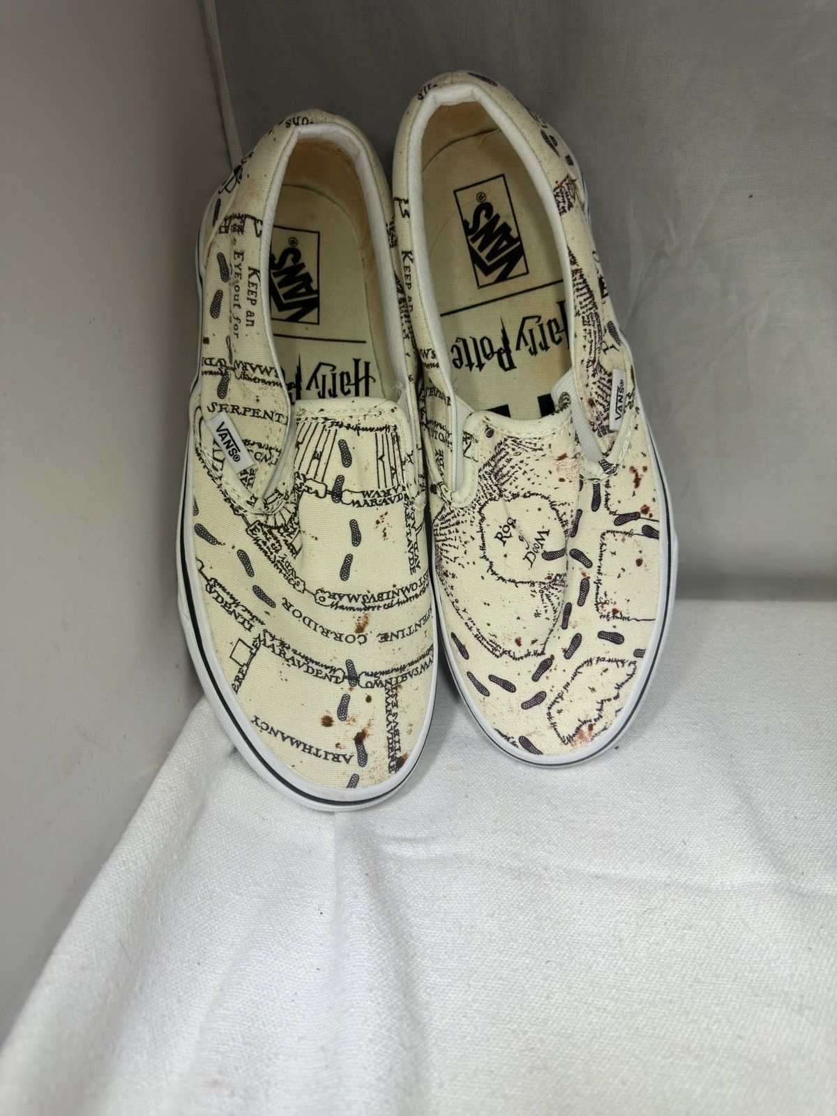 Vans Vans Harry Potter Maurauders Map Women's 6.5 Men's 5 Size US 6.5 / IT 36.5 - 6 Thumbnail