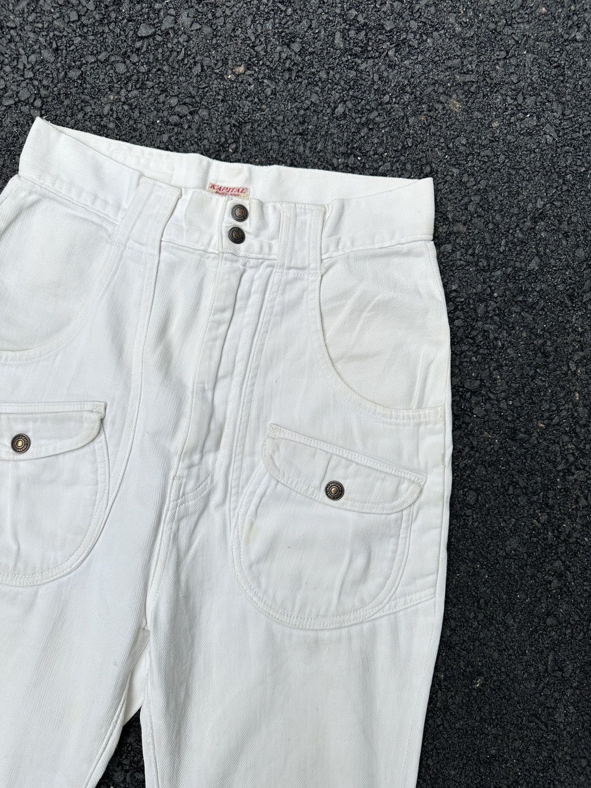 Kapital KAPITAL JAPAN CARGO PANTS WOMEN PANTS Size 27" / US 4 / IT 40 - 3 Thumbnail