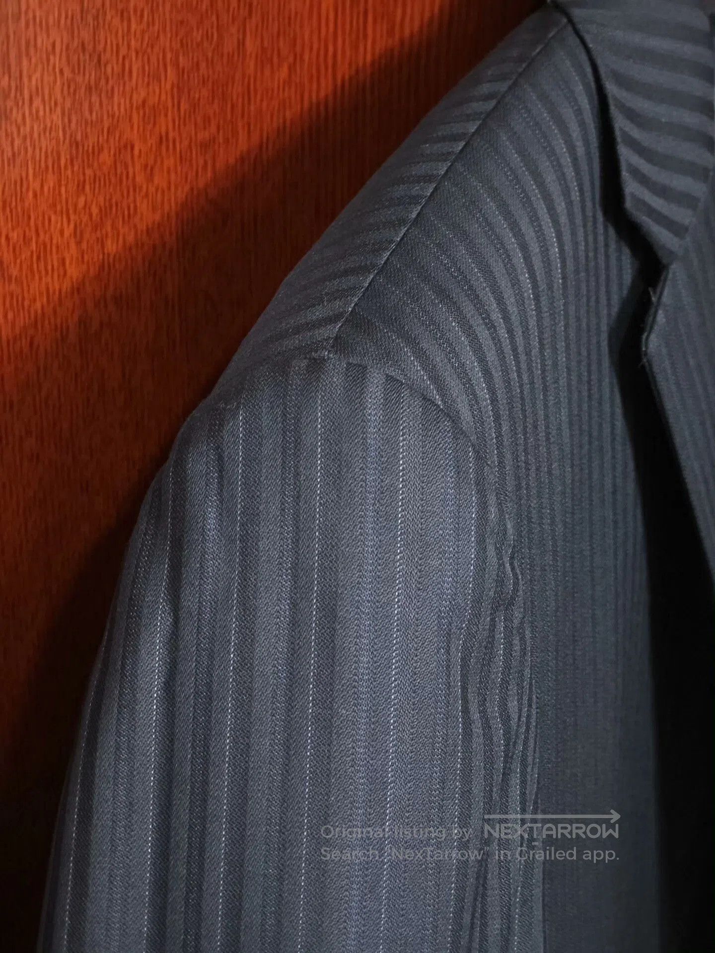 Japanese Brand Custom Italian Wool Linen Suit. Size US M / EU 48-50 / 2 - 3 Thumbnail
