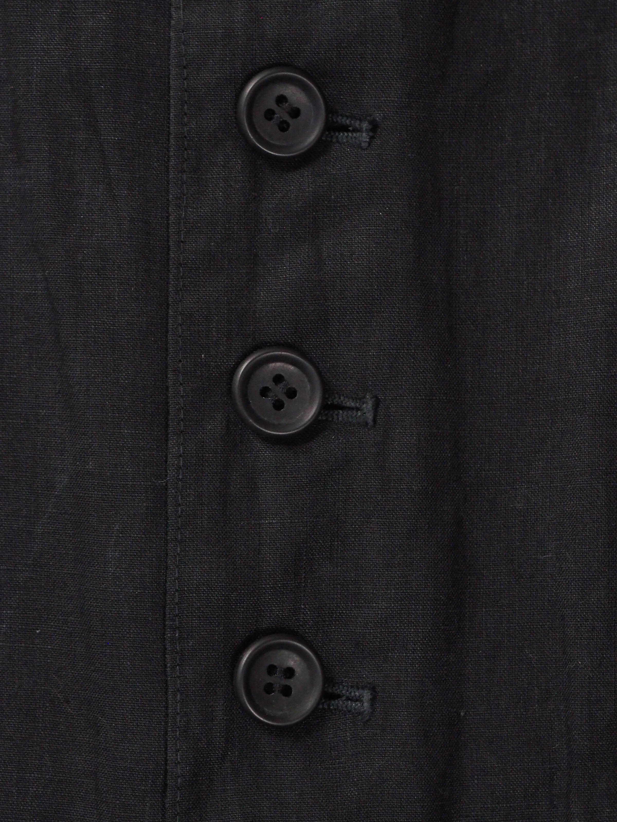 Japanese Brand m/m by Masayuki Marukawa Long Linen Coat Size M / US 6-8 / IT 42-44 - 4 Thumbnail