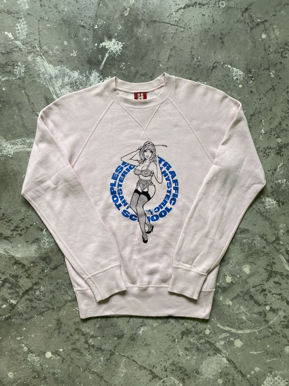 Hysteric Glamour Vintage Hysteric Glamour Topless Traffic School Pullover Size US S / EU 44-46 / 1 - 1 Thumbnail