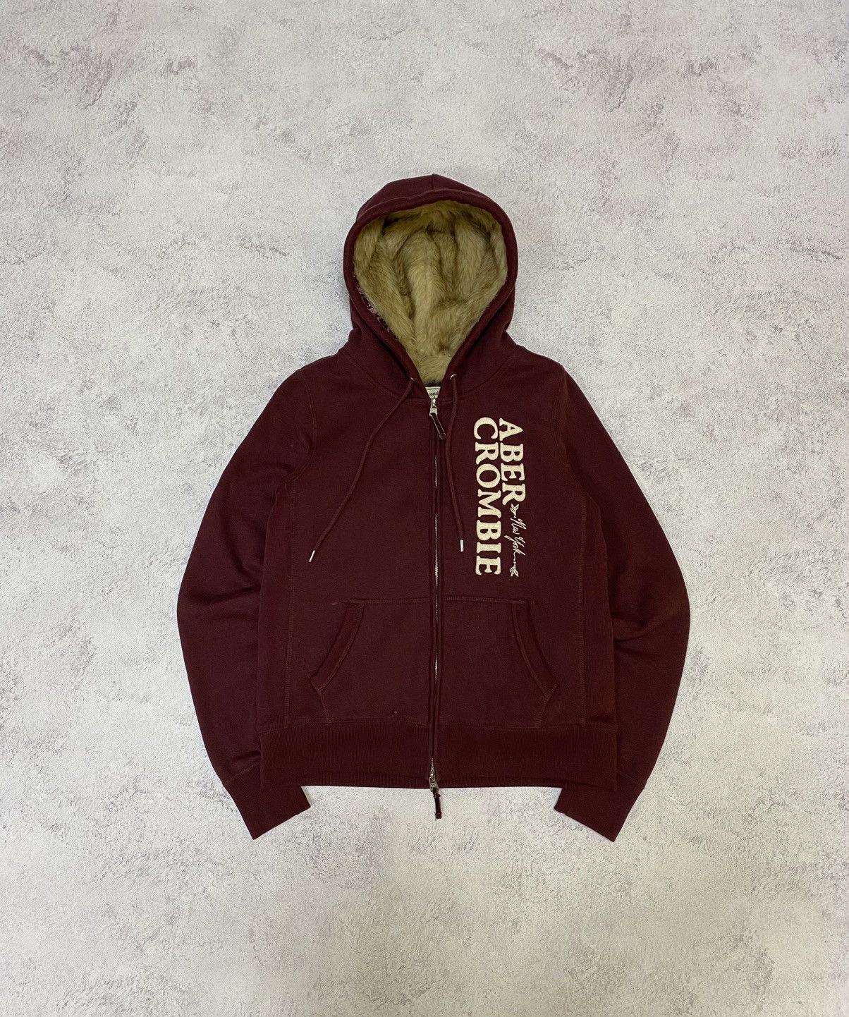 Abercrombie & Fitch Abercrombie&Fitch If Six Was Nine LGB Style Fur Zip Hoodie Size L / US 10 / IT 46 - 4 Thumbnail