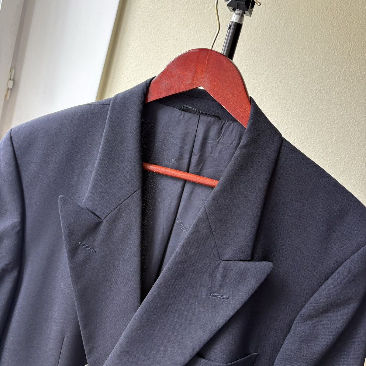 Ermenegildo Zegna Ermenegildo Zegna Double Side Jacket Luxury Black M Vintage Size 40R - 2 Thumbnail
