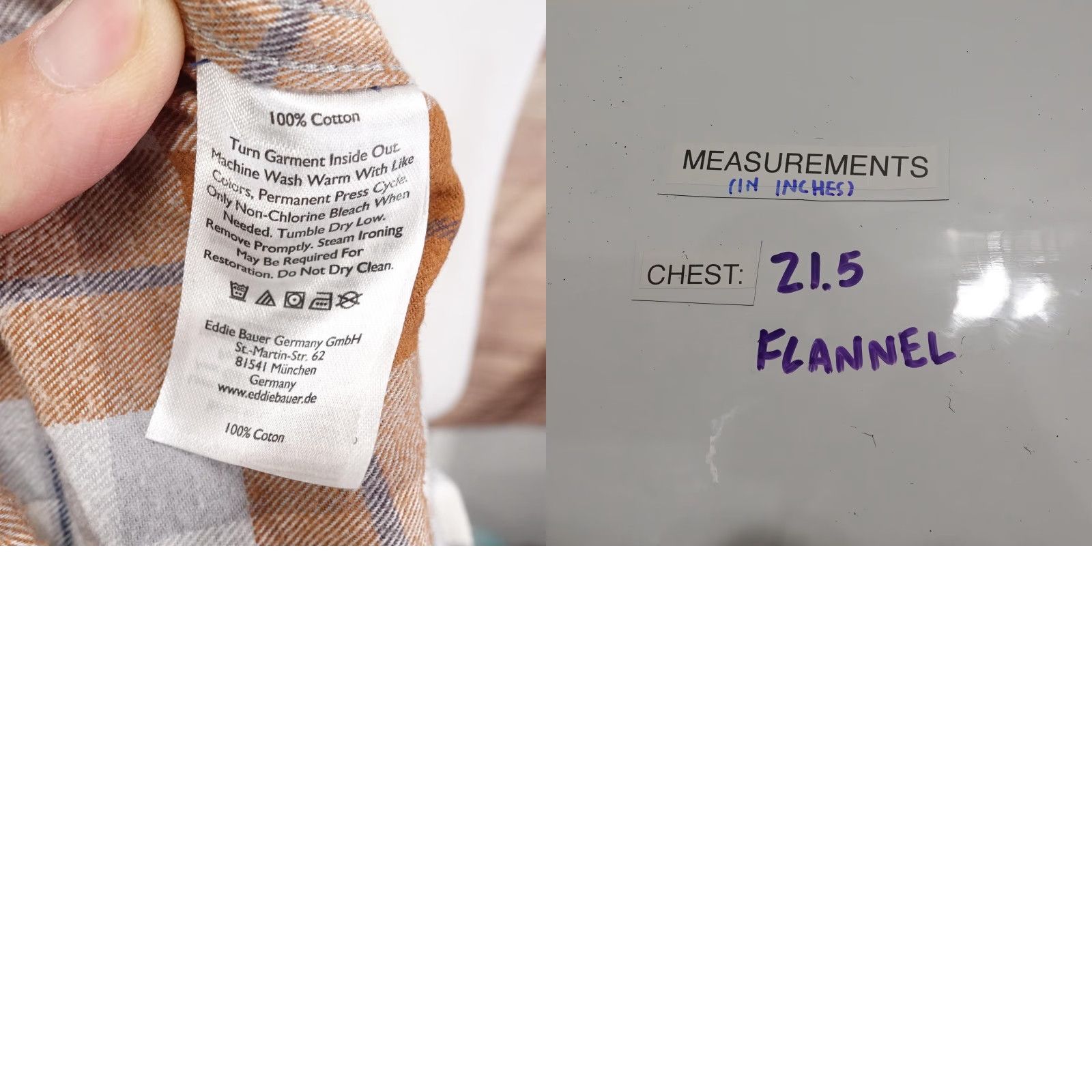 Eddie Bauer Vintage Eddie Bauer Men's Flannel Shirt Medium Brown Plaid Casual Long Sleeve Size US M / EU 48-50 / 2 - 8 Thumbnail