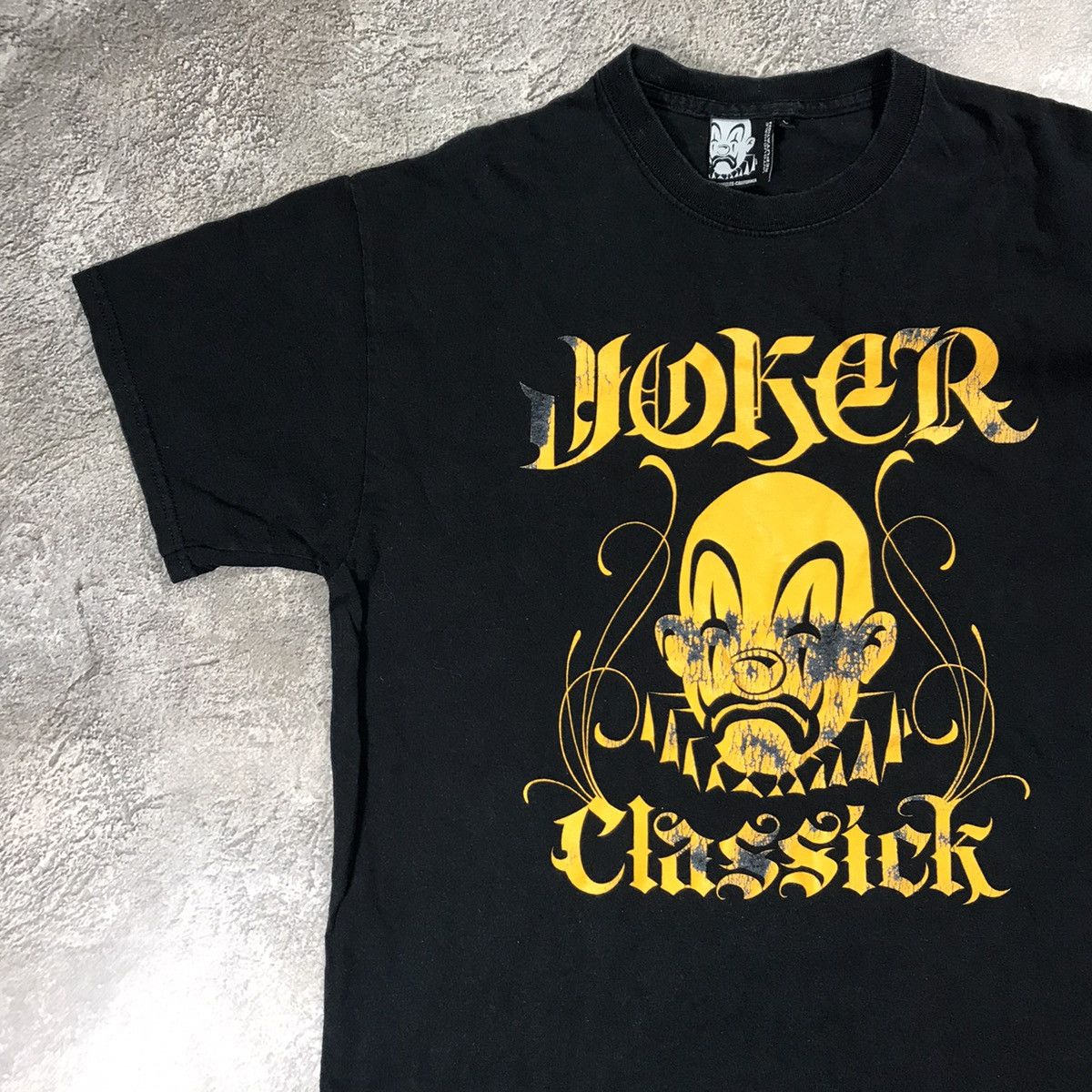 Vintage Vintage Y2K Joker Graphic Tee Black Streetwear Punk Boxy L Size US L / EU 52-54 / 3 - 2 Thumbnail