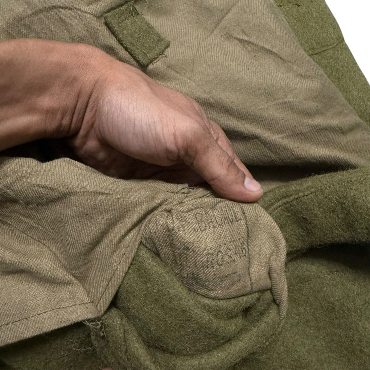 Vintage True Vintage 40s Romanian Army Double Breasted Military Coat Size US M / EU 48-50 / 2 - 6 Thumbnail